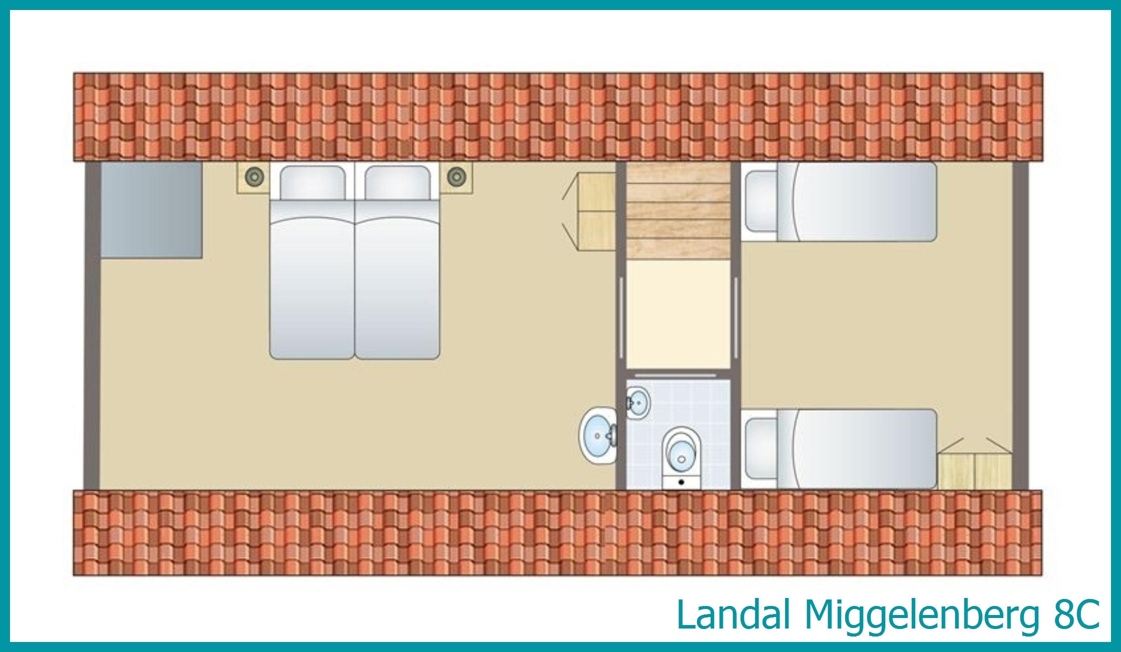 8-persoons bungalow 8C in Miggelenberg