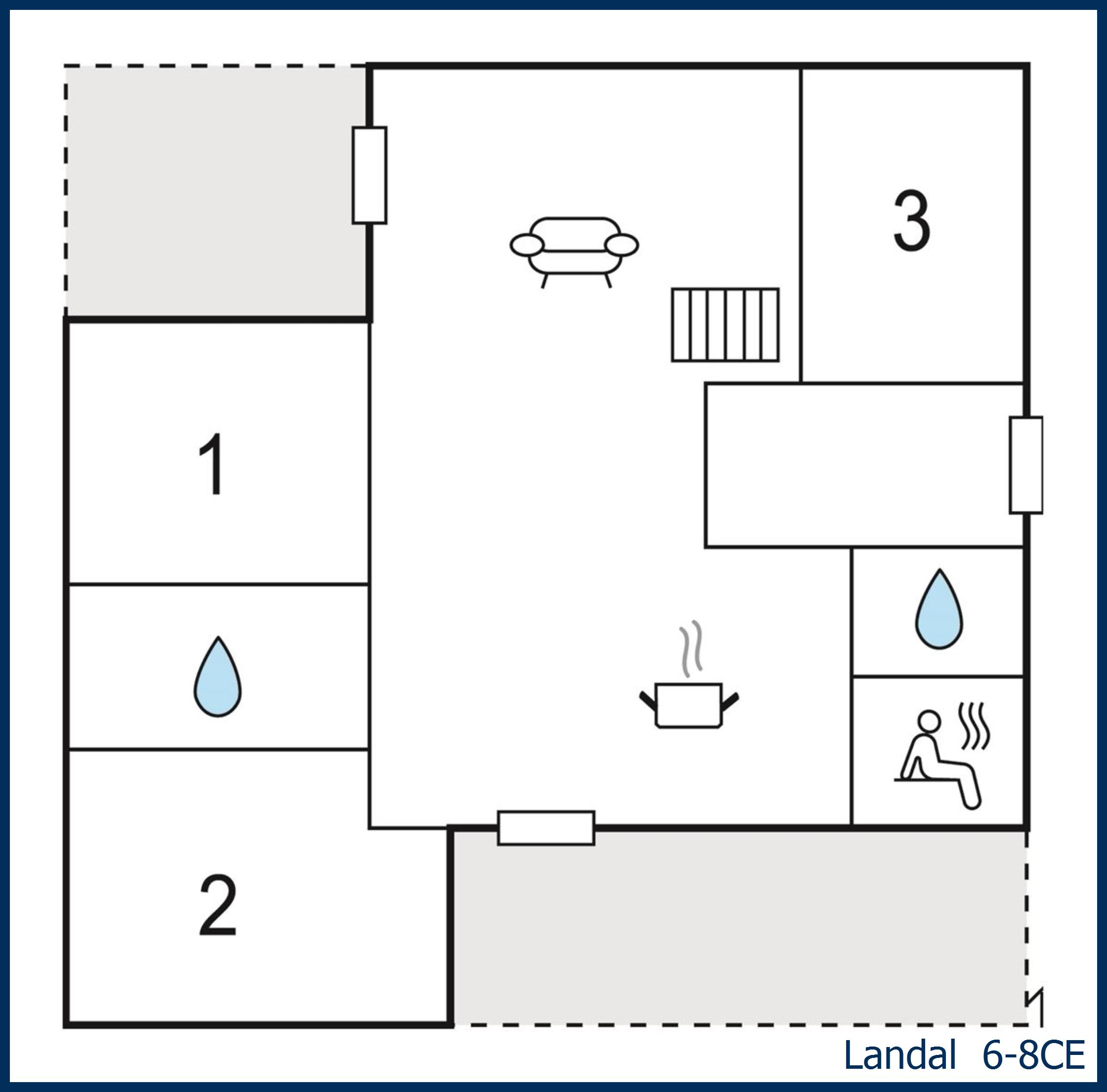 Vakantiehuis 6-8CE in Marissa