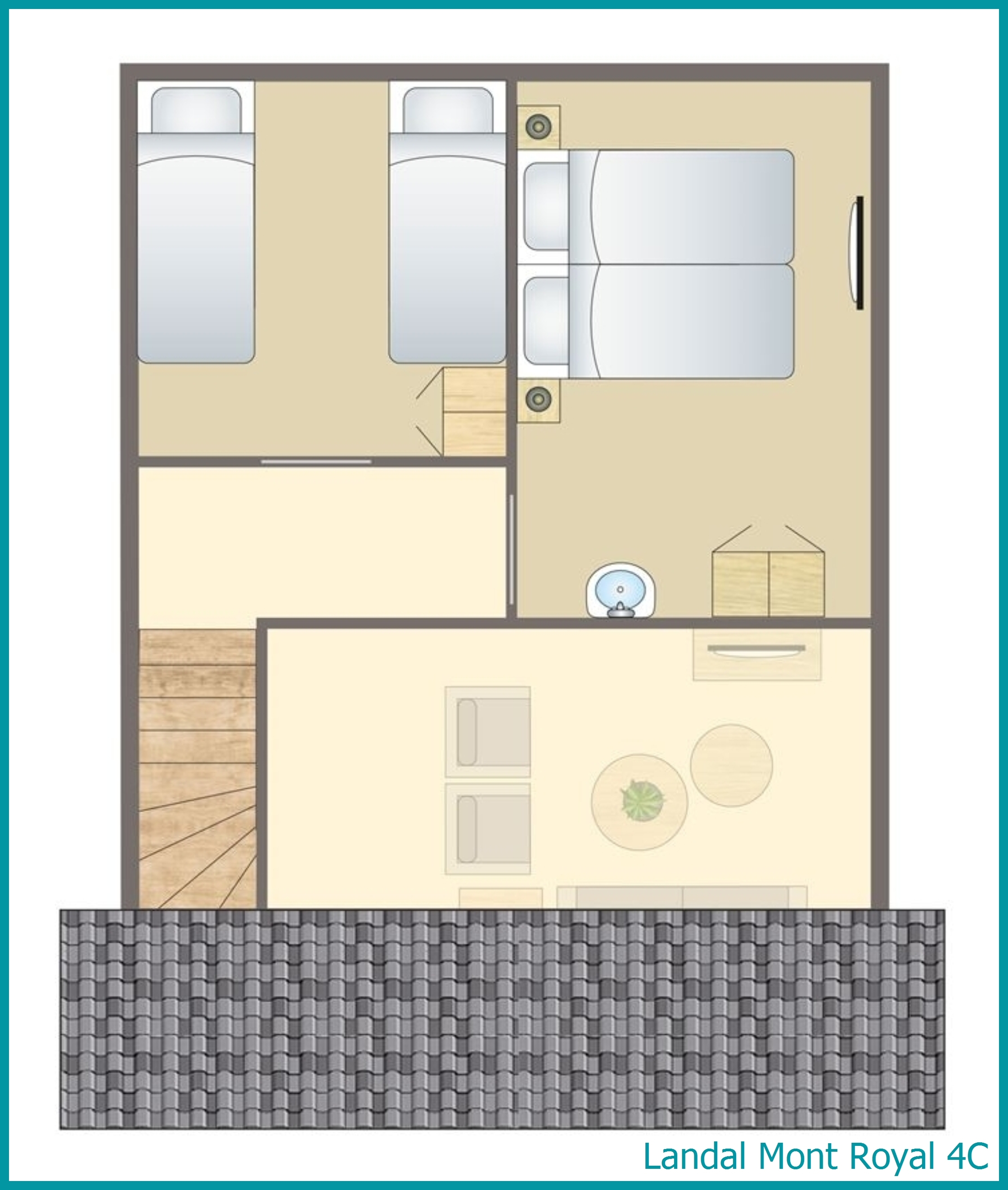 4-persoons bungalow 4C in Mont Royal