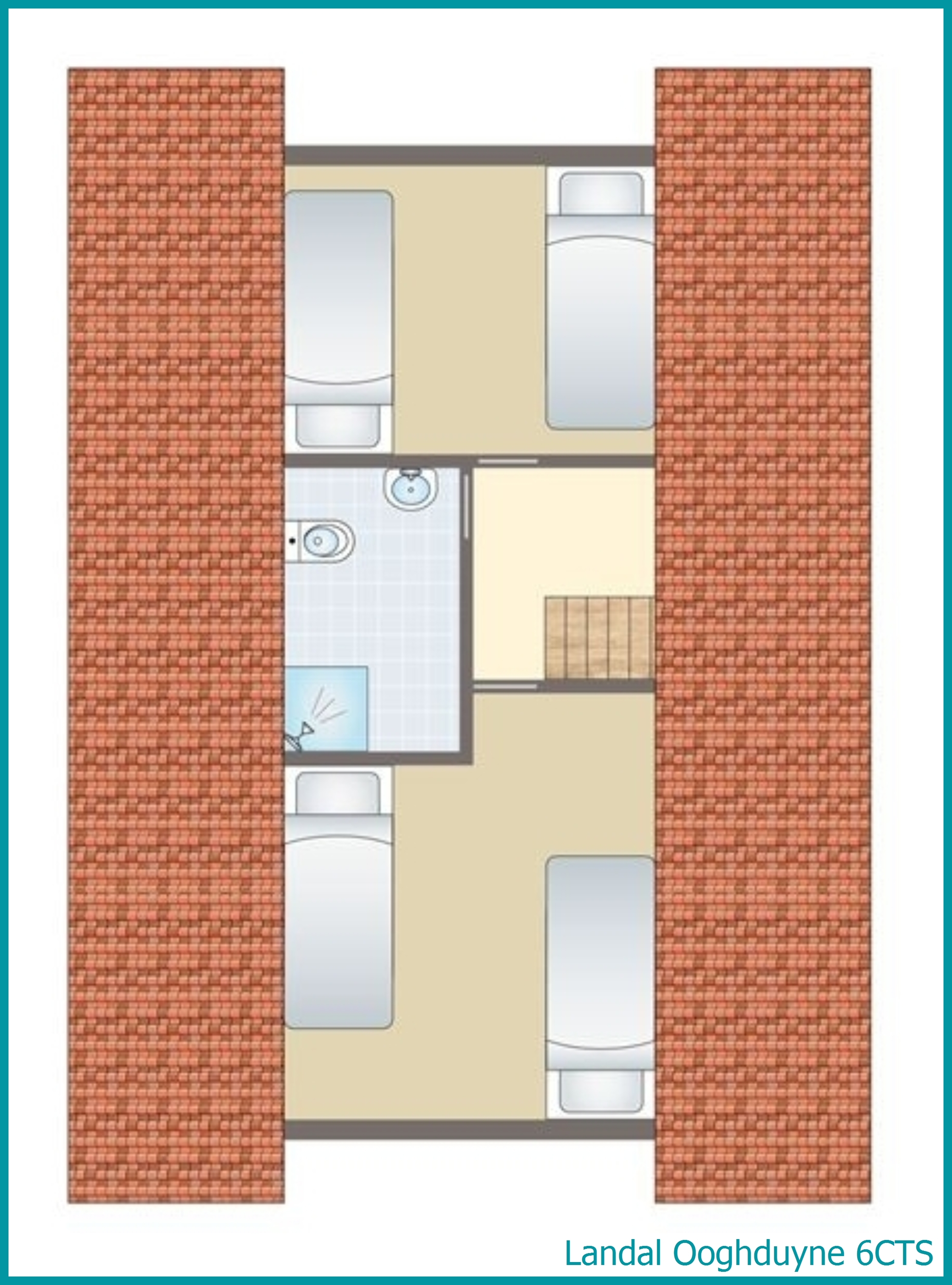 6-persoons villa 6CTS in Ooghduyne
