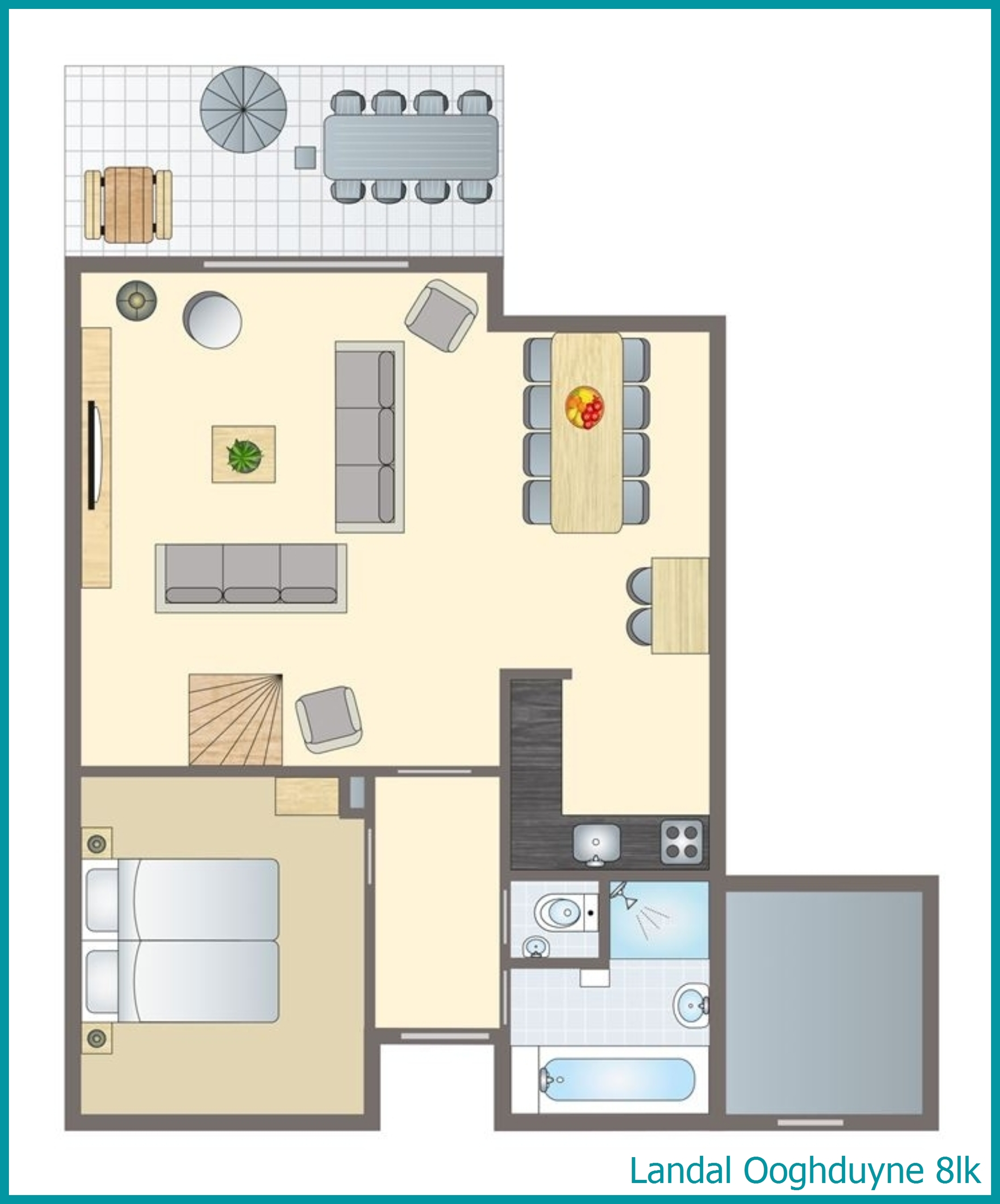 8-persoons kindervilla 8lk in Ooghduyne