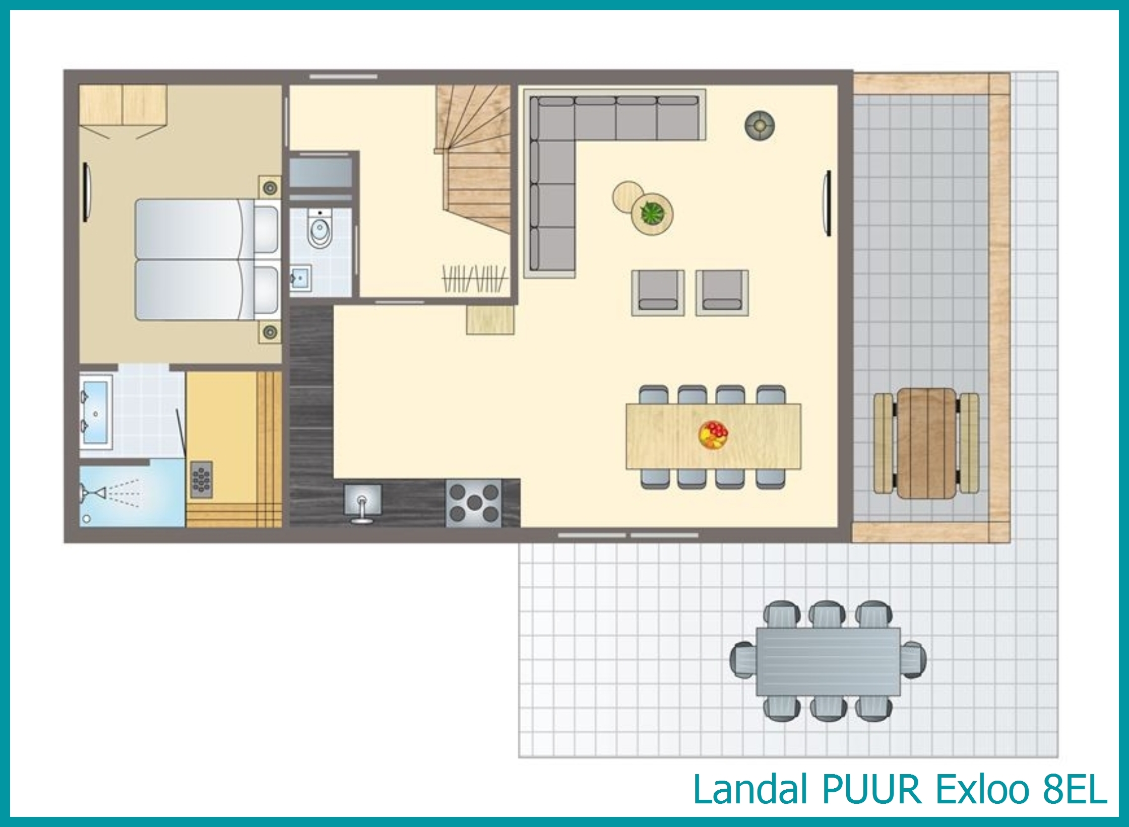 8-persoons vakantiehuis 8EL in PUUR Exloo