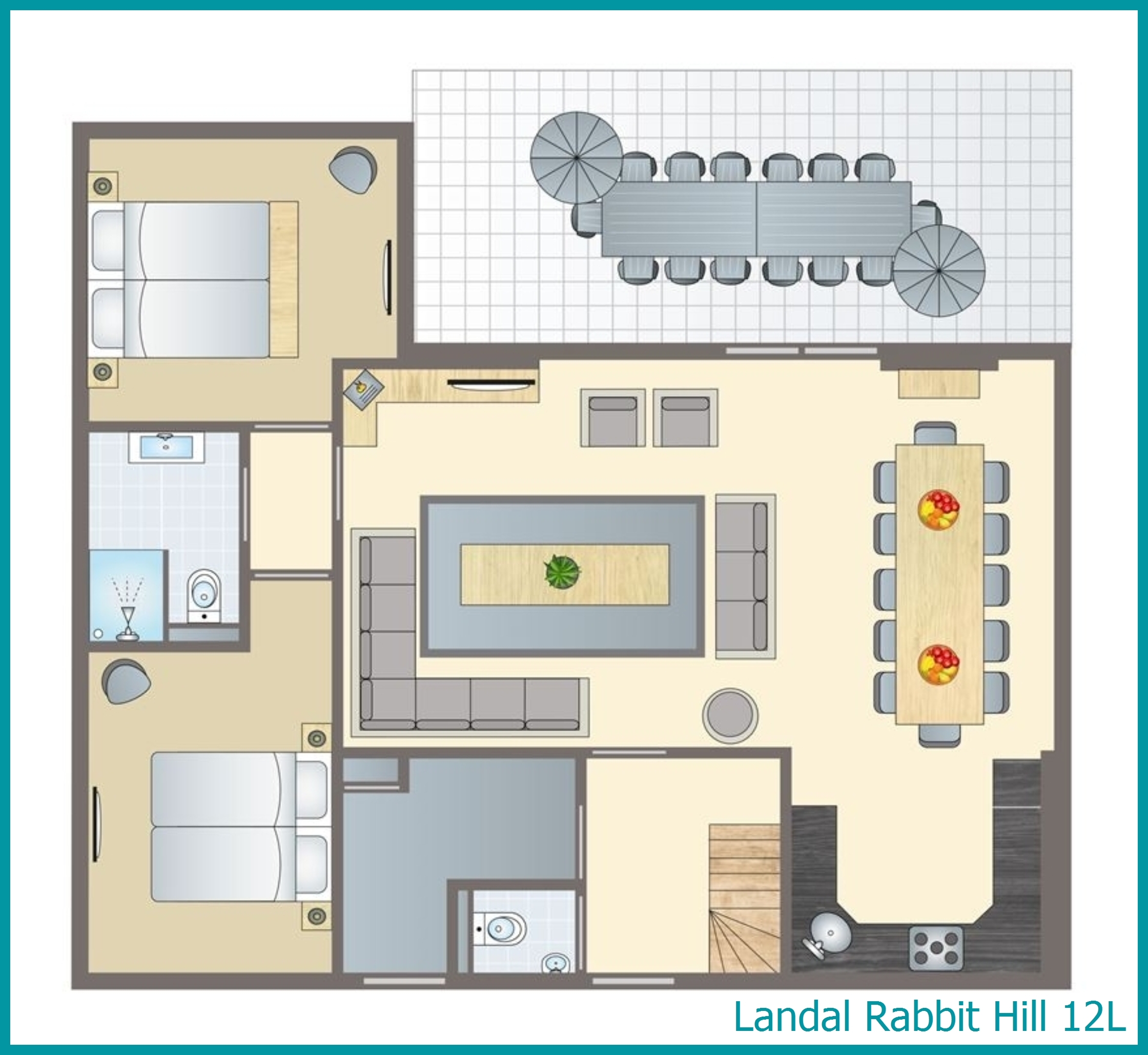 12-persoons bungalow 12L in Rabbit Hill