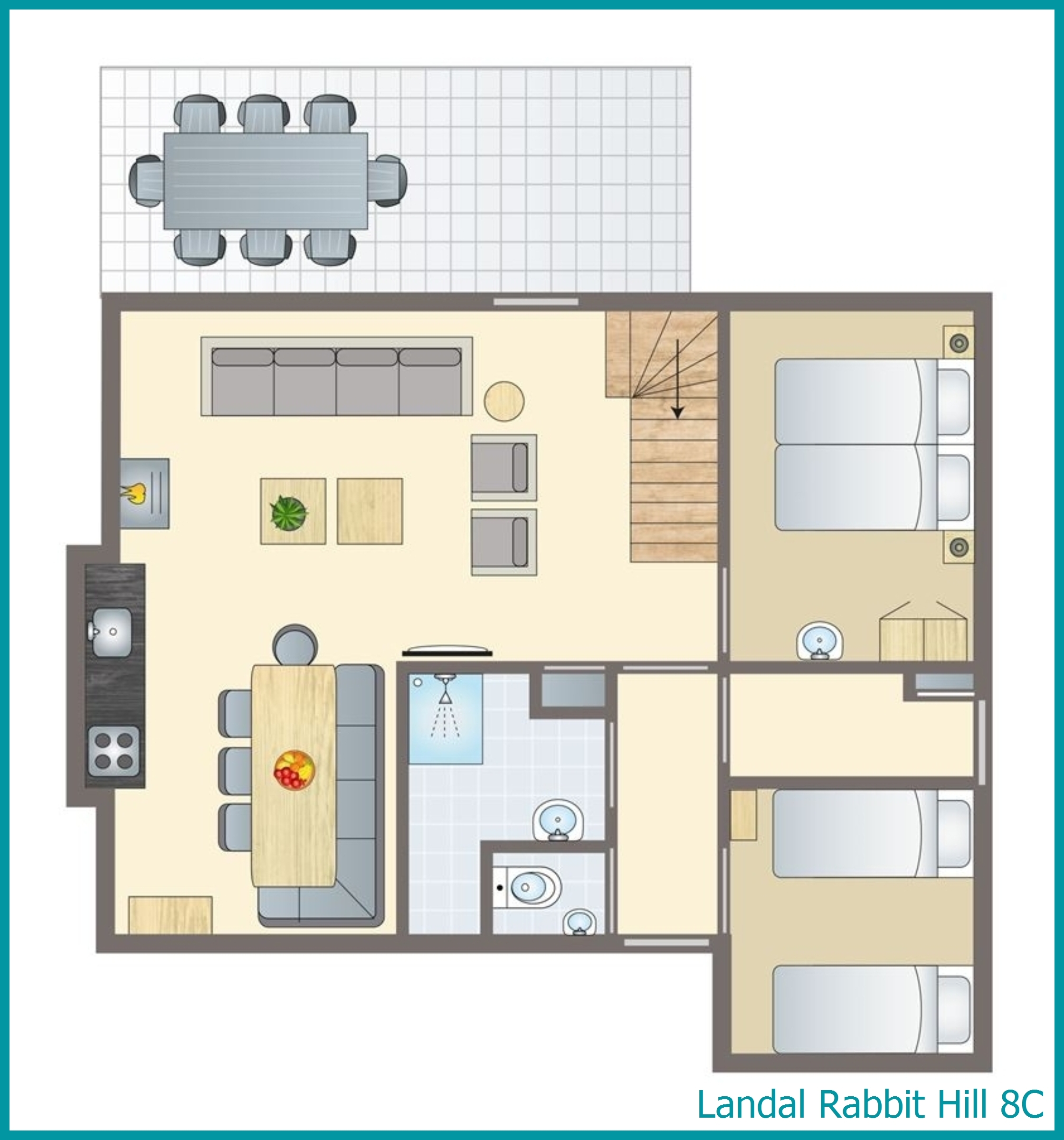 8-persoons bungalow 8C in Rabbit Hill