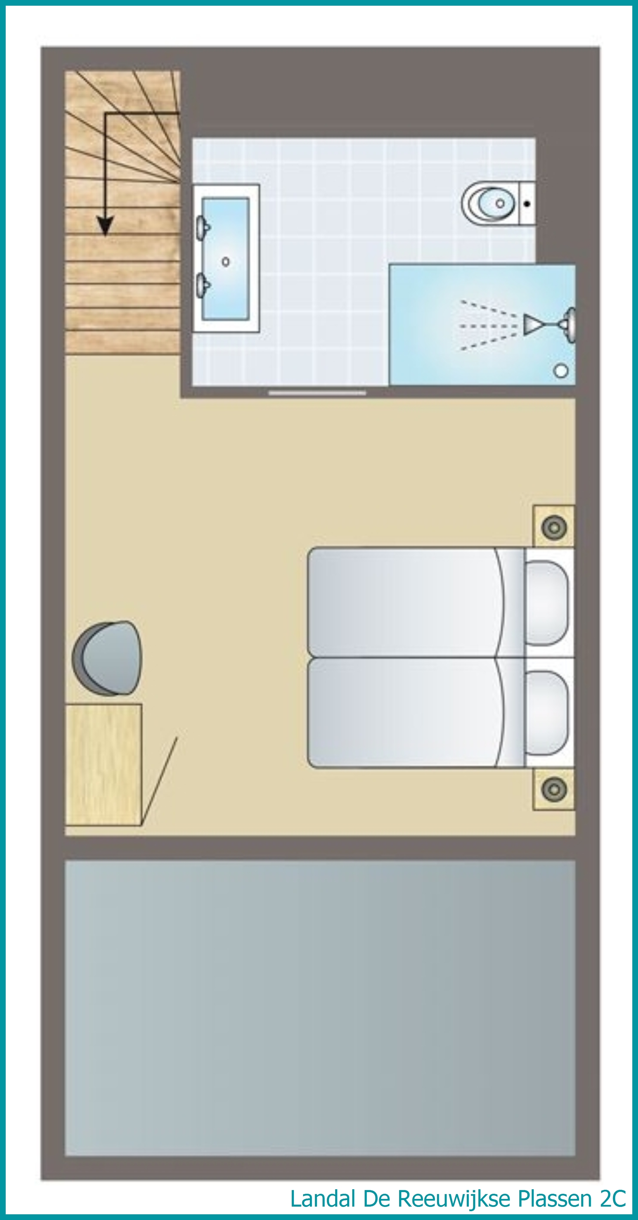 2-persoons waterwoning 2C in De Reeuwijkse Plassen
