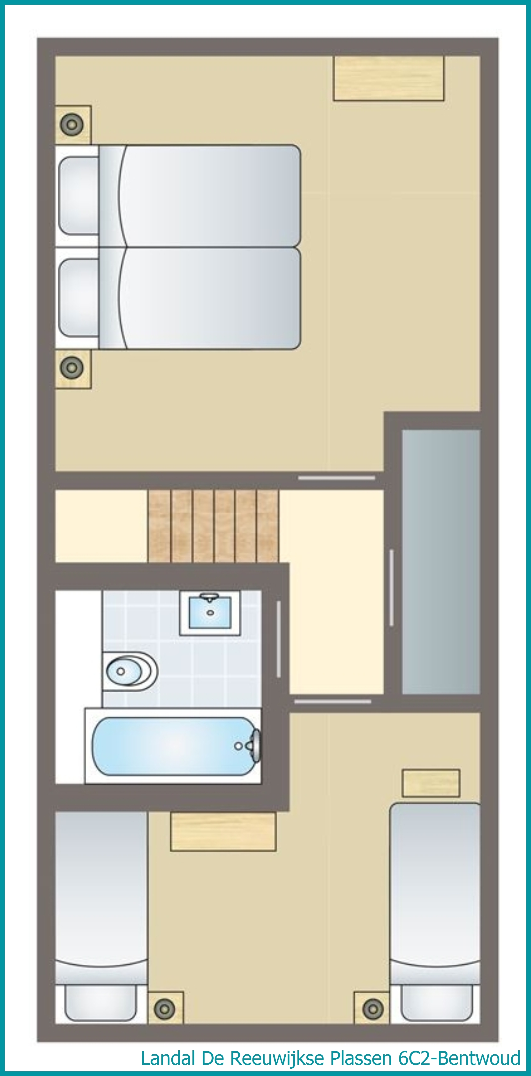6-persoons waterwoning 6C2-Bentwoud in De Reeuwijkse Plassen