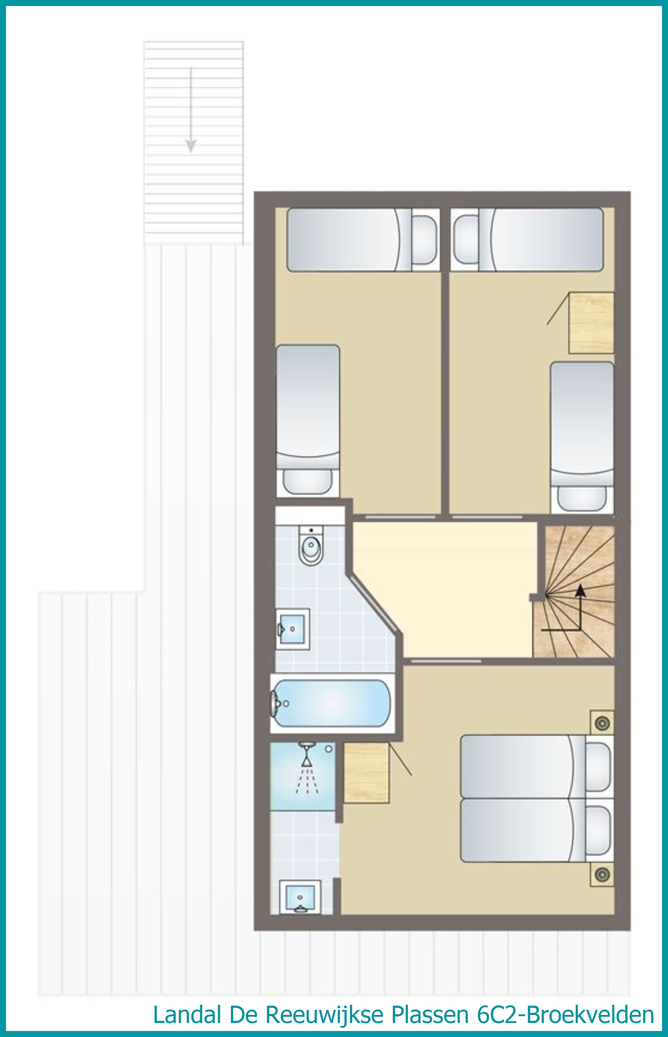 6-persoons waterwoning 6C2-Broekvelden in De Reeuwijkse Plassen