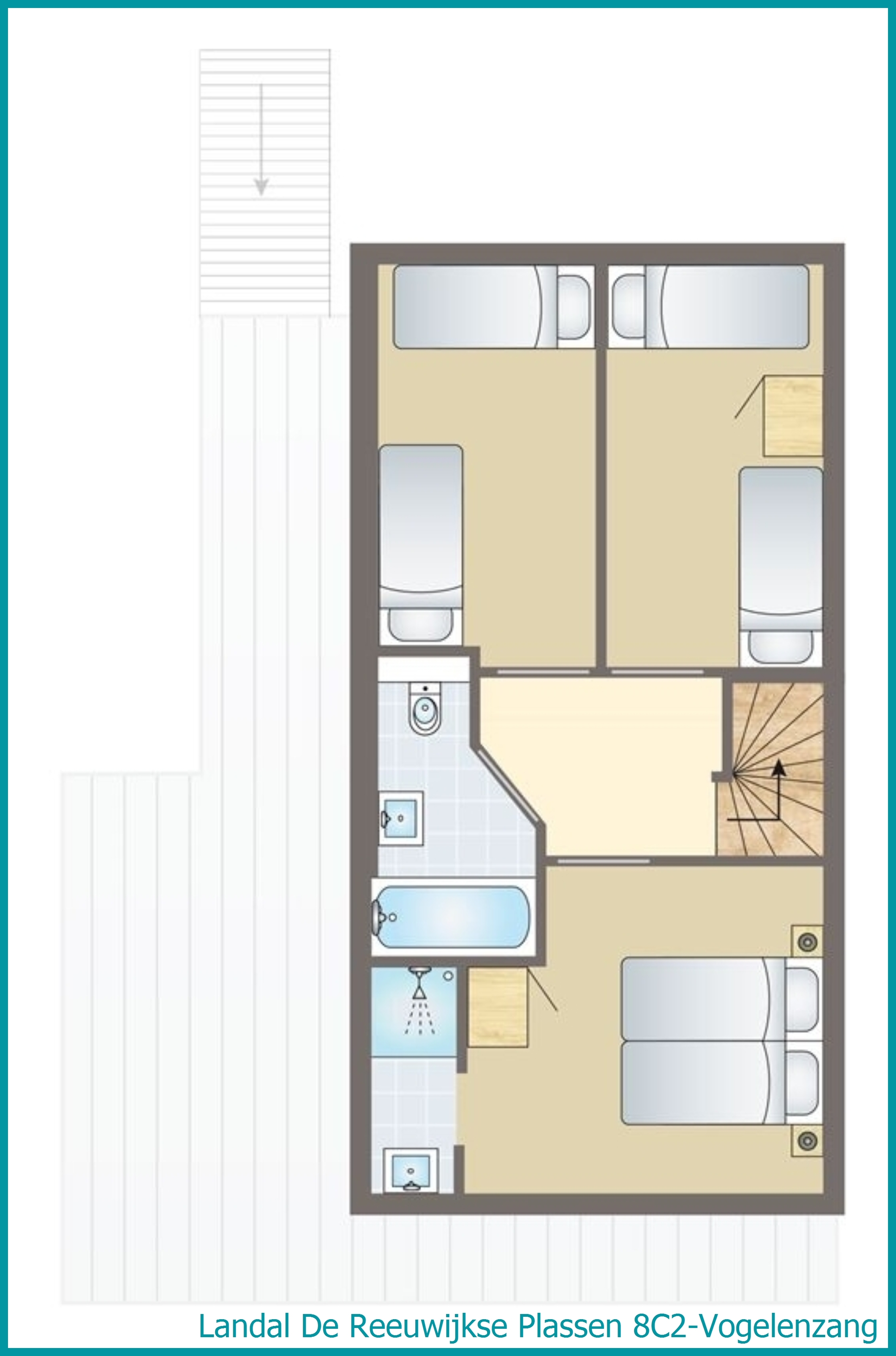 8-persoons waterwoning 8C2-Vogelenzang in De Reeuwijkse Plassen