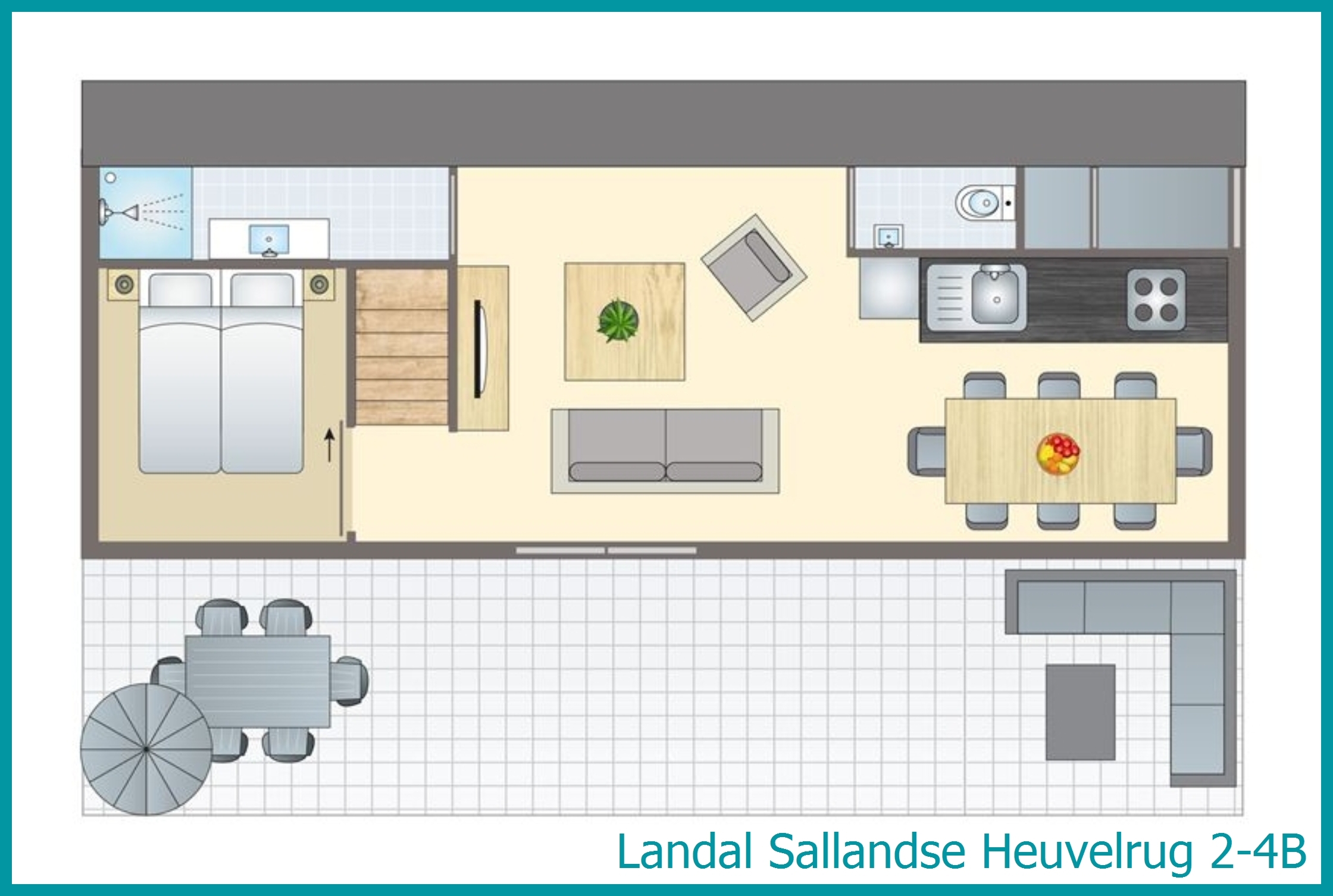 2-4-persoons woning 2-4B in Sallandse Heuvelrug