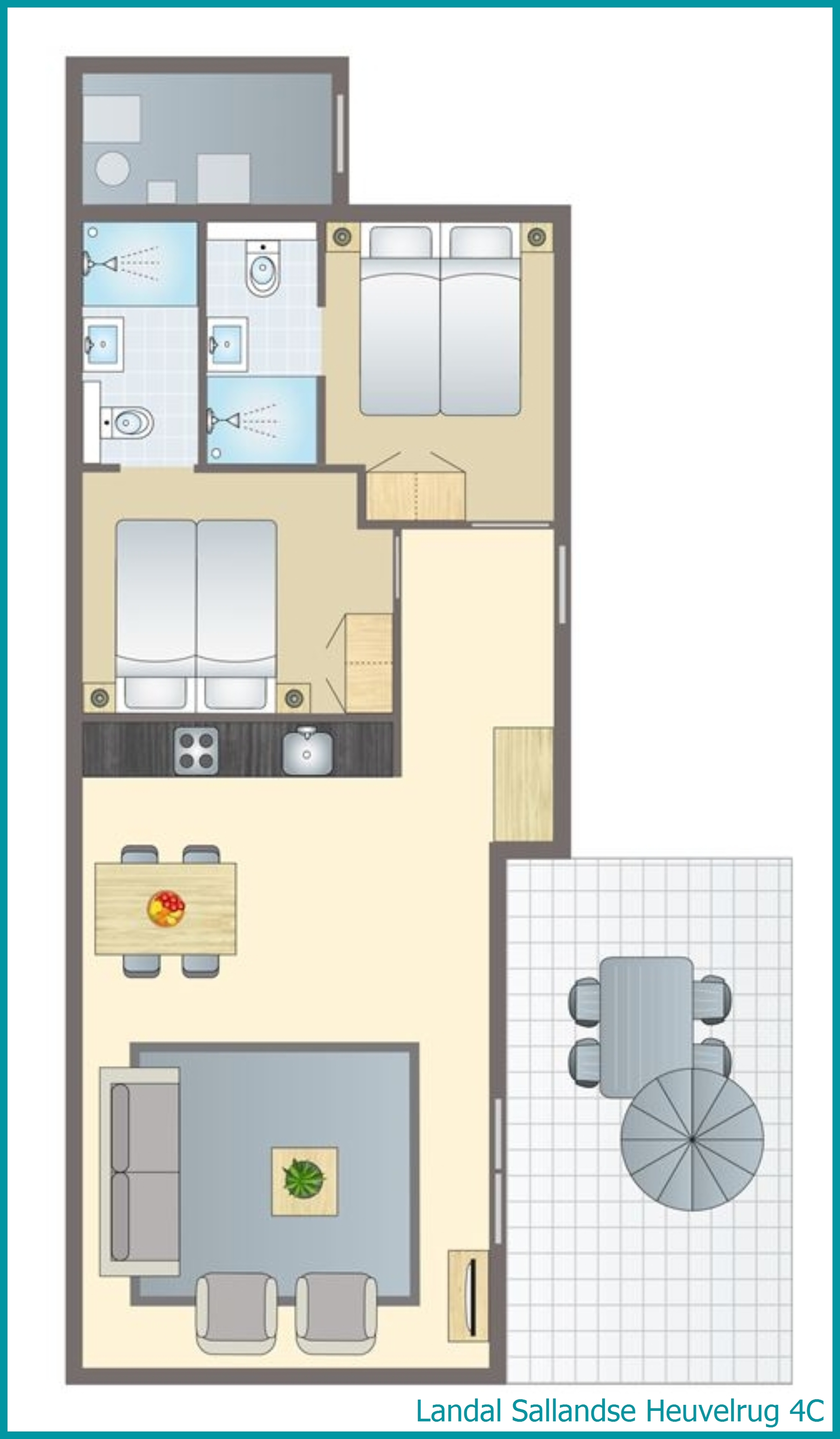 4-persoons woning 4C in Sallandse Heuvelrug