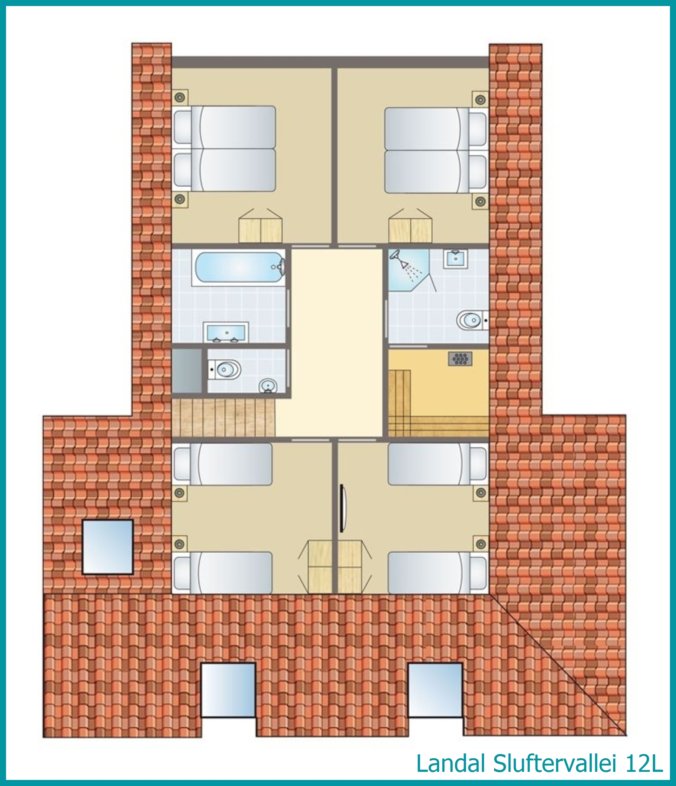 12-persoons bungalow 12L in Sluftervallei