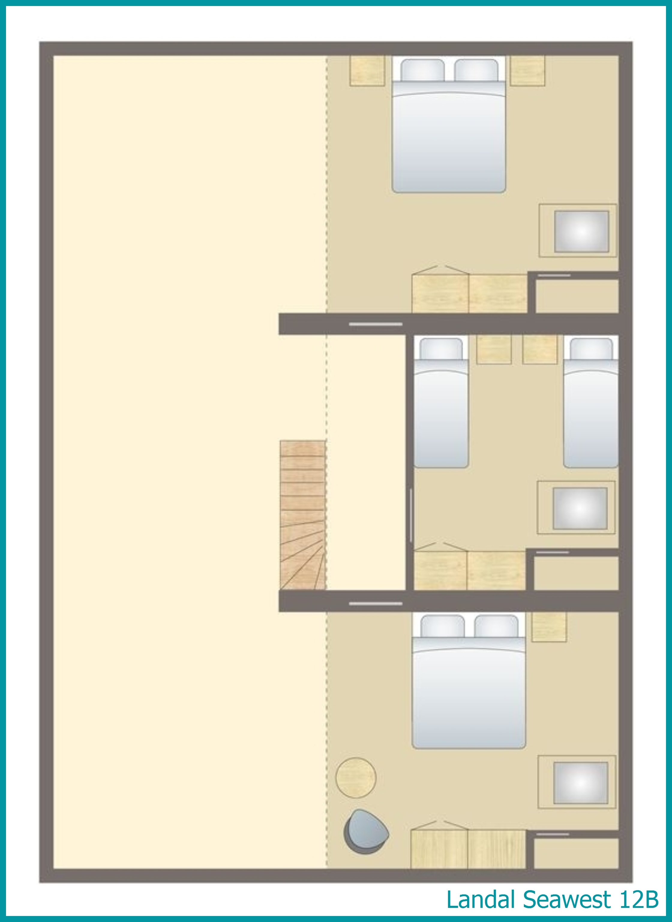 12-persoons bungalow 12B in Seawest
