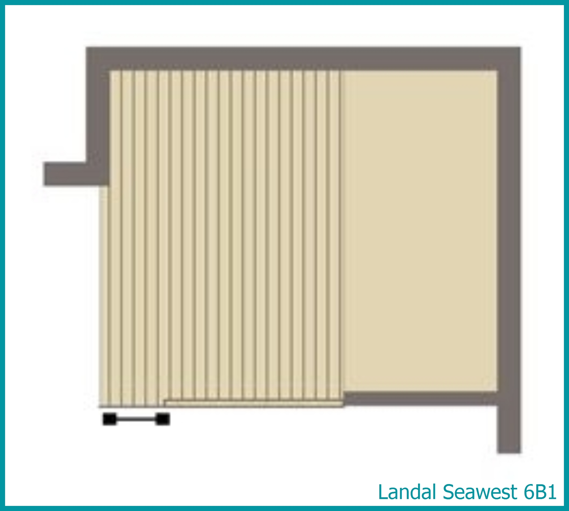 6-8-persoons bungalow 6B1 in Seawest