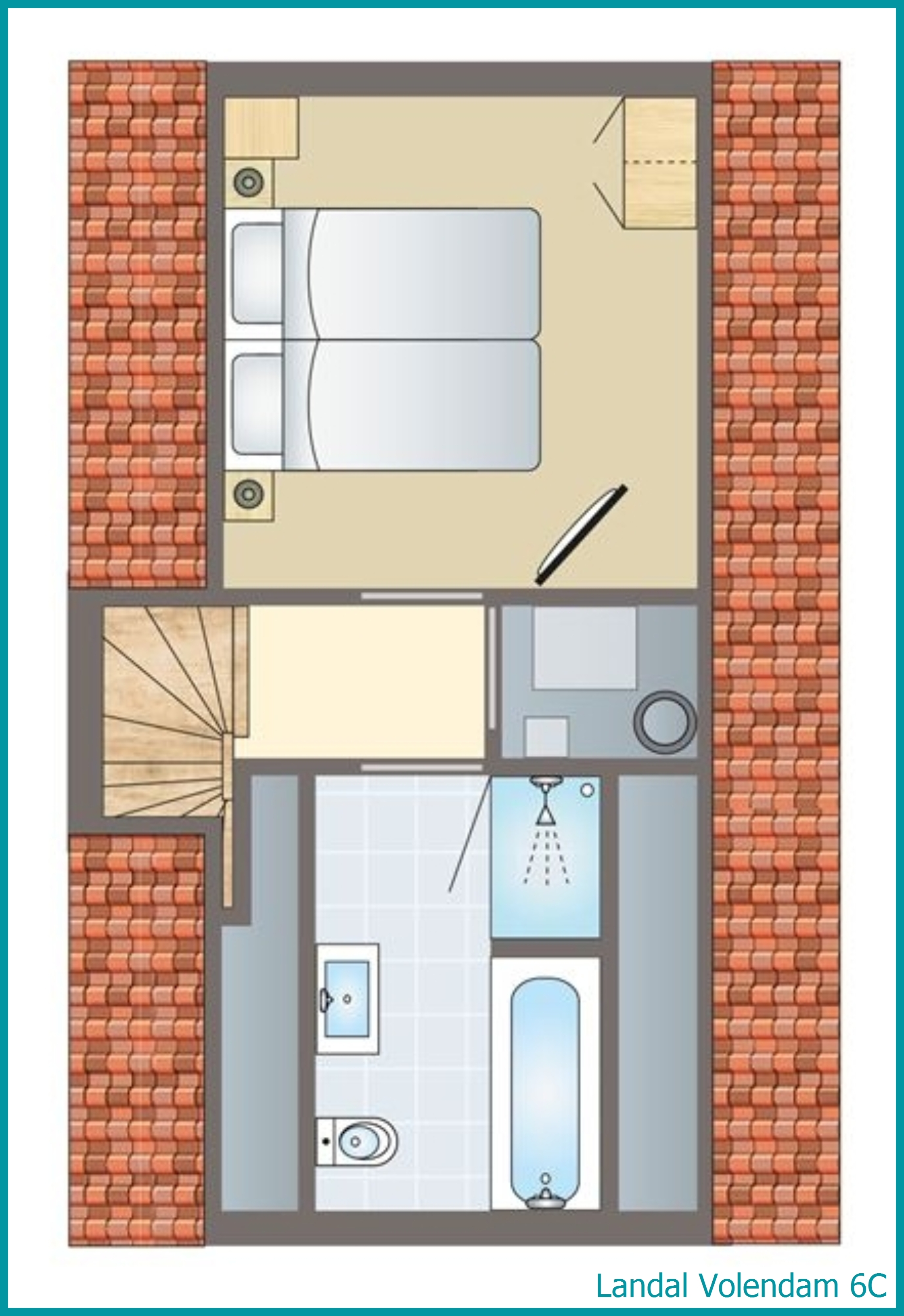 6-persoons bungalow 6C in Volendam