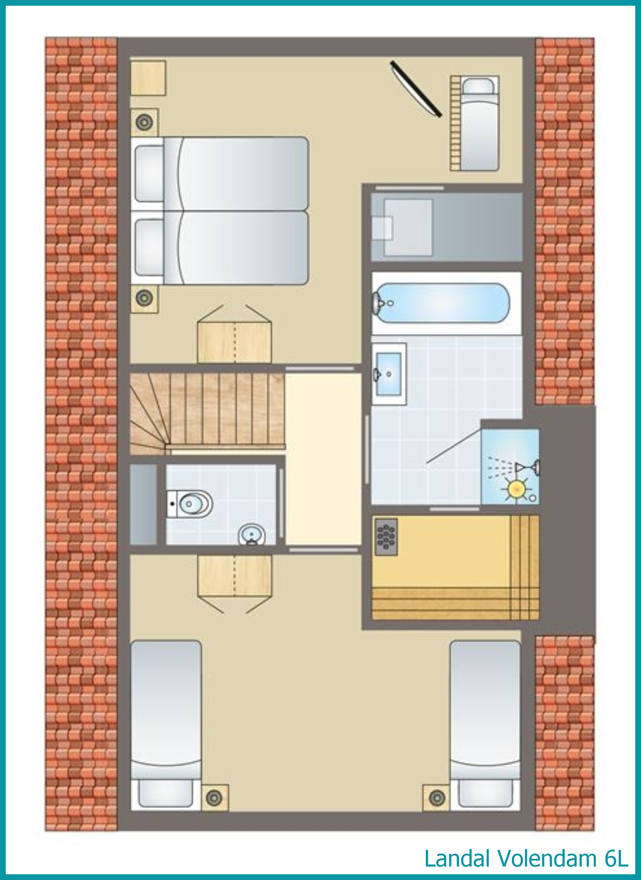 6-persoons bungalow 6L in Volendam
