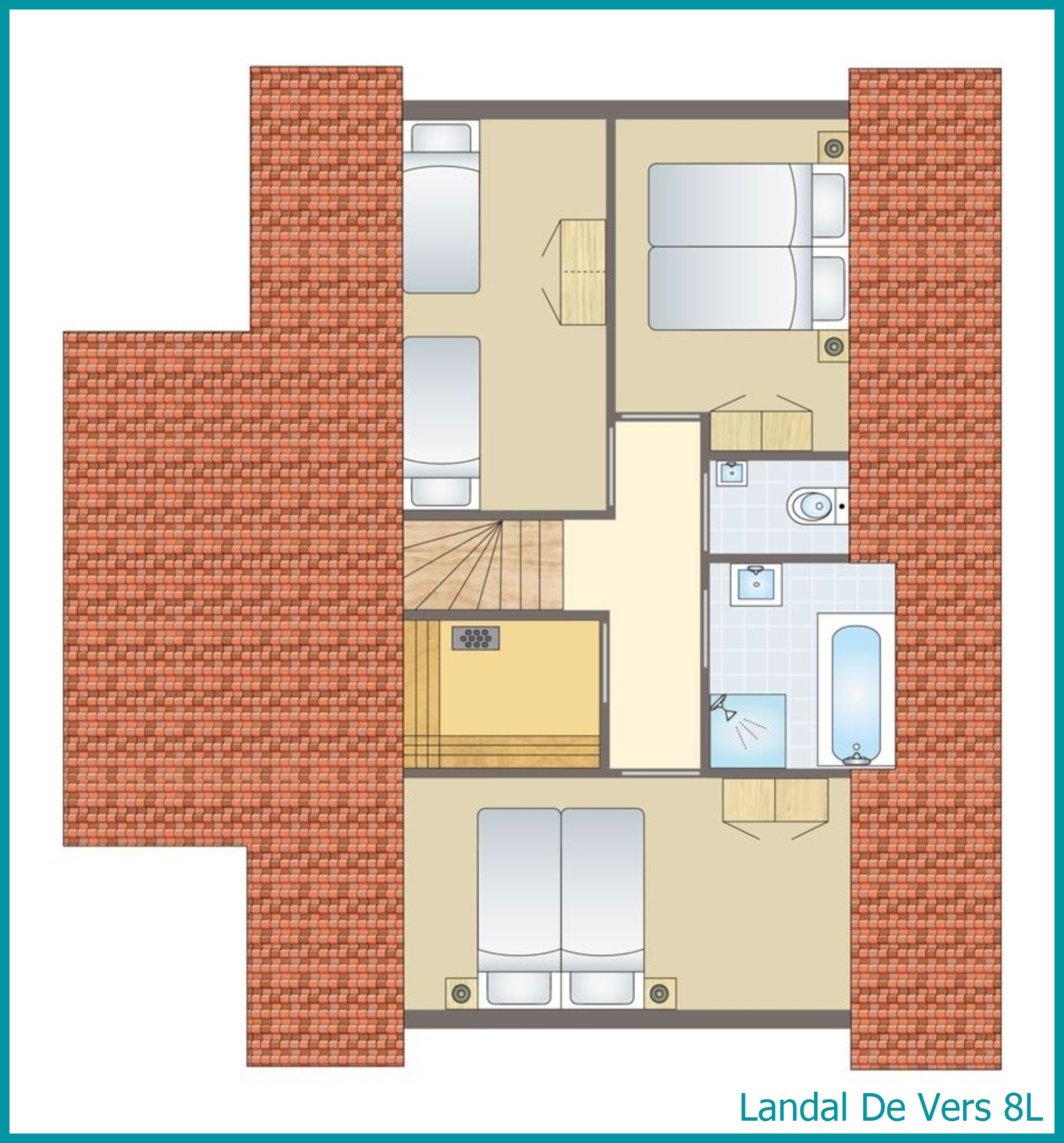 8-persoons bungalow 8L in De Vers