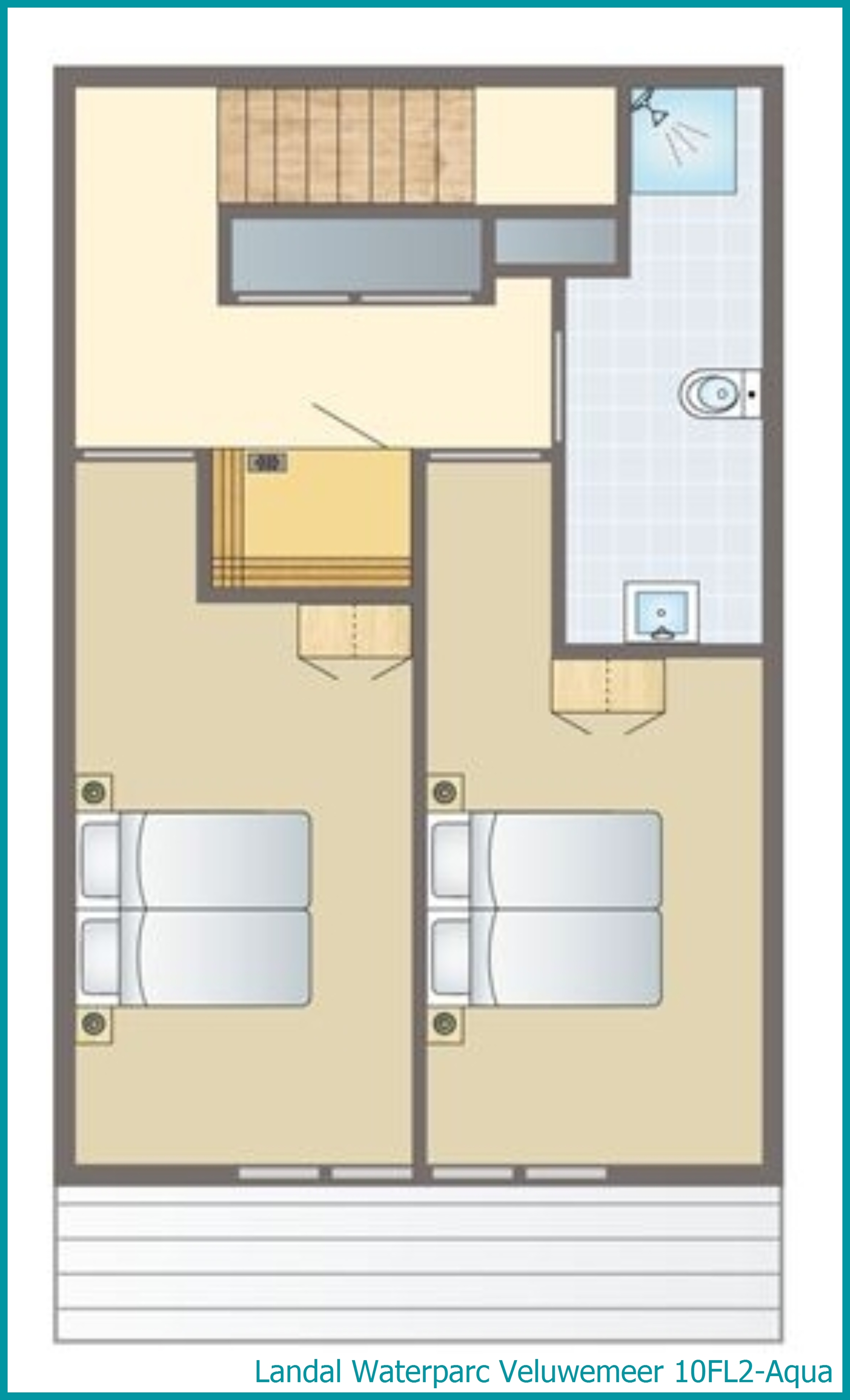 10-persoons villa 10FL2-Aqua in Waterparc Veluwemeer