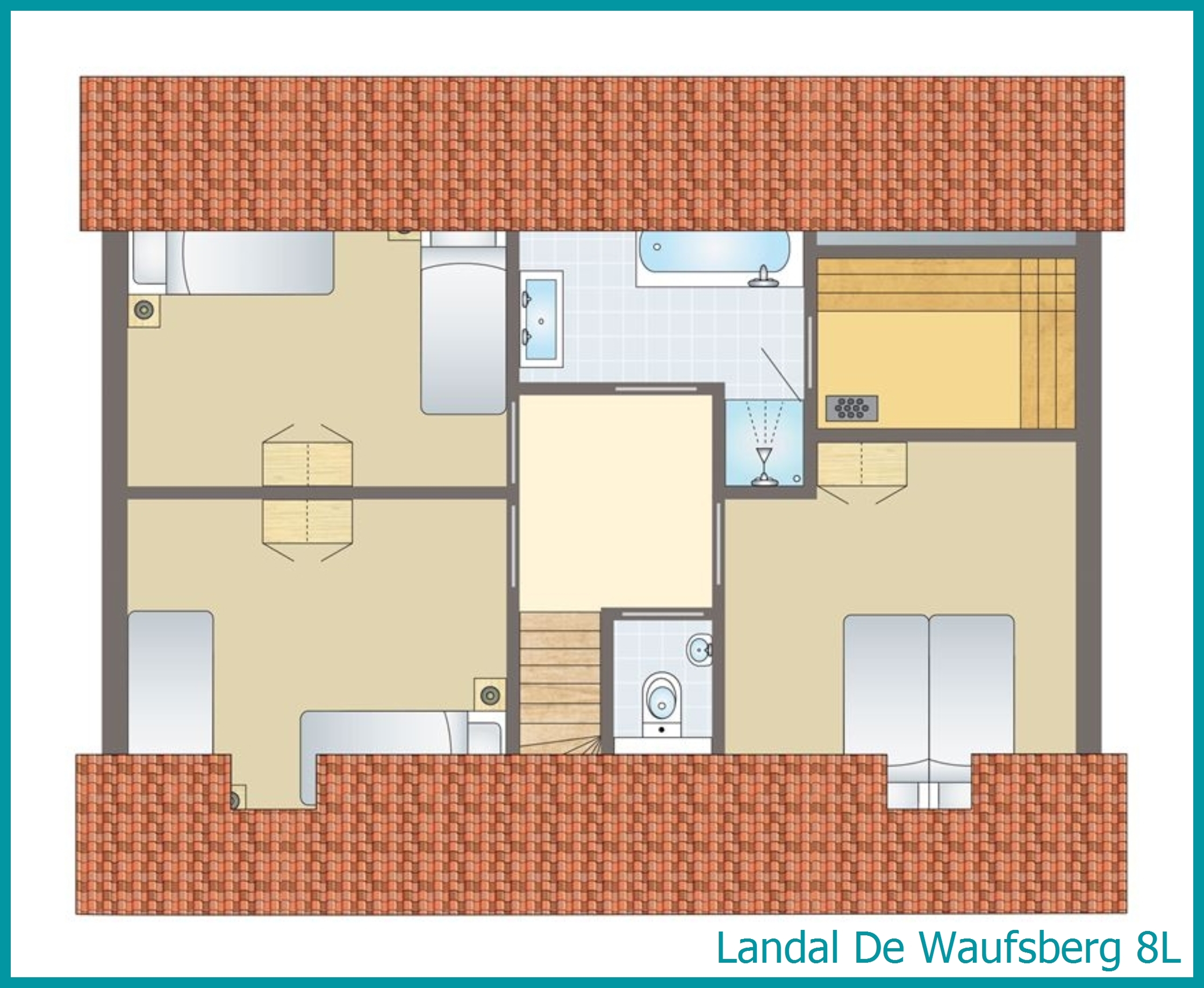 8-persoons villa 8L in De Waufsberg