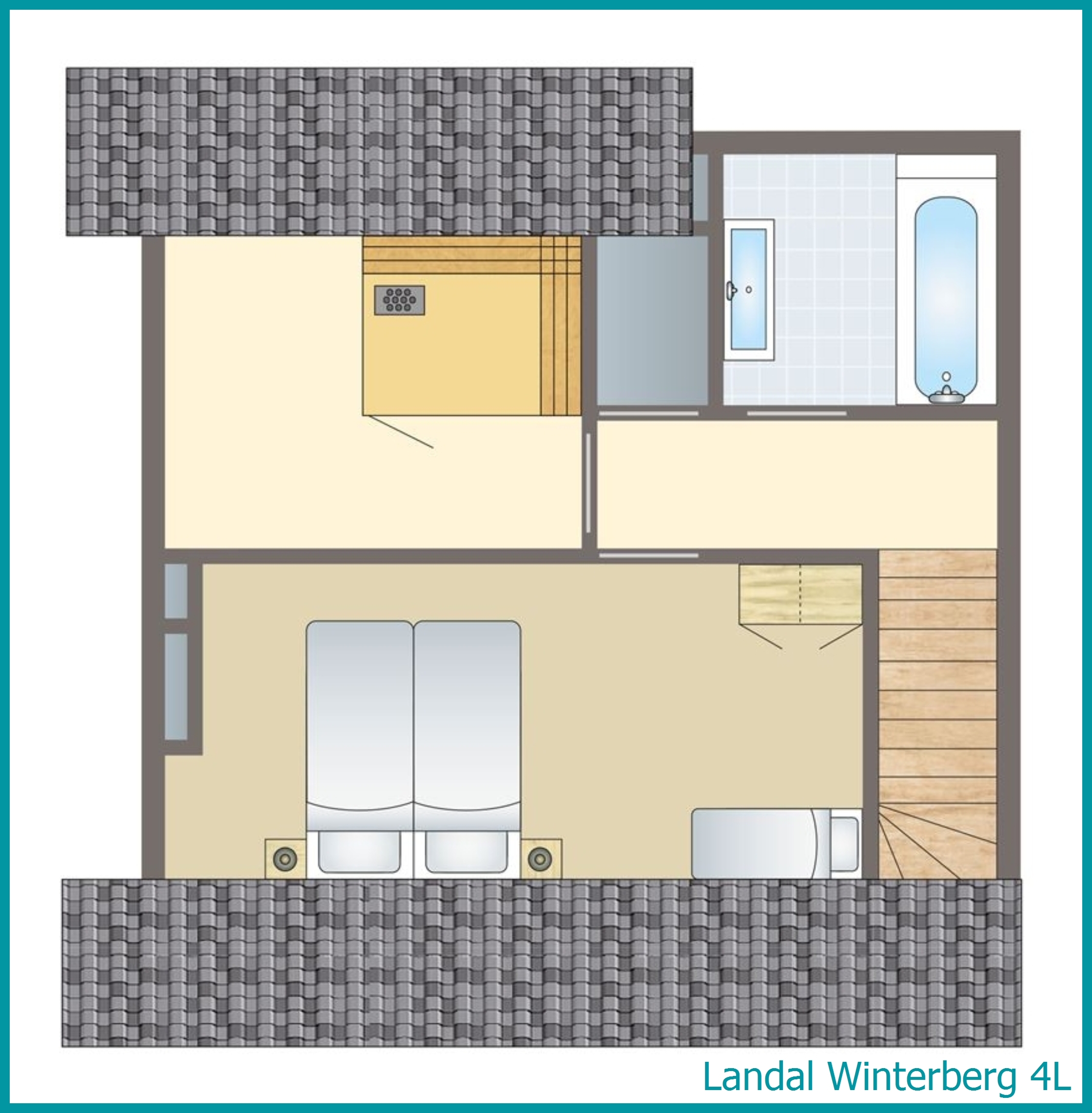 4-persoons accommodatie 4L in Winterberg
