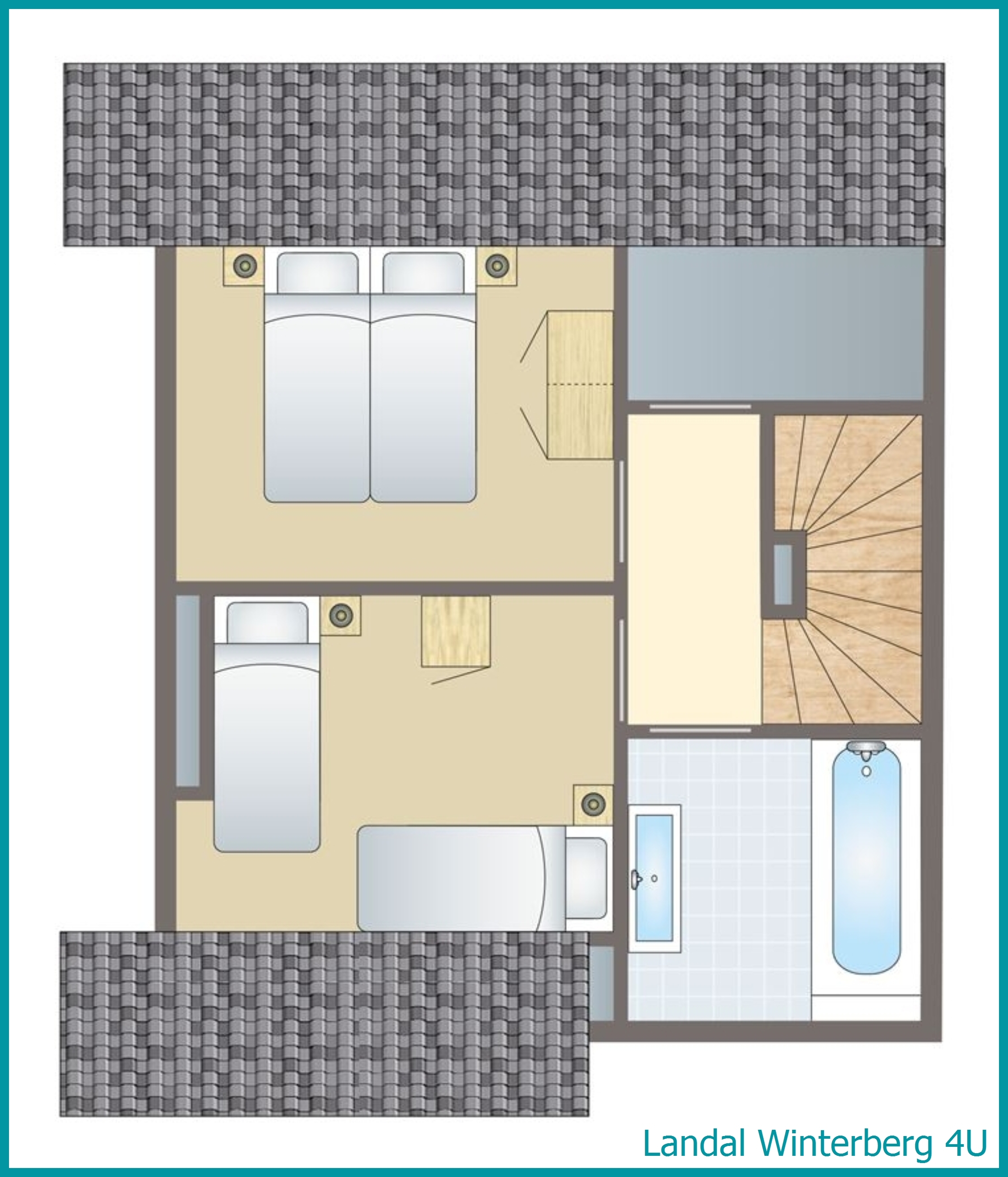 4-persoons accommodatie 4U in Winterberg