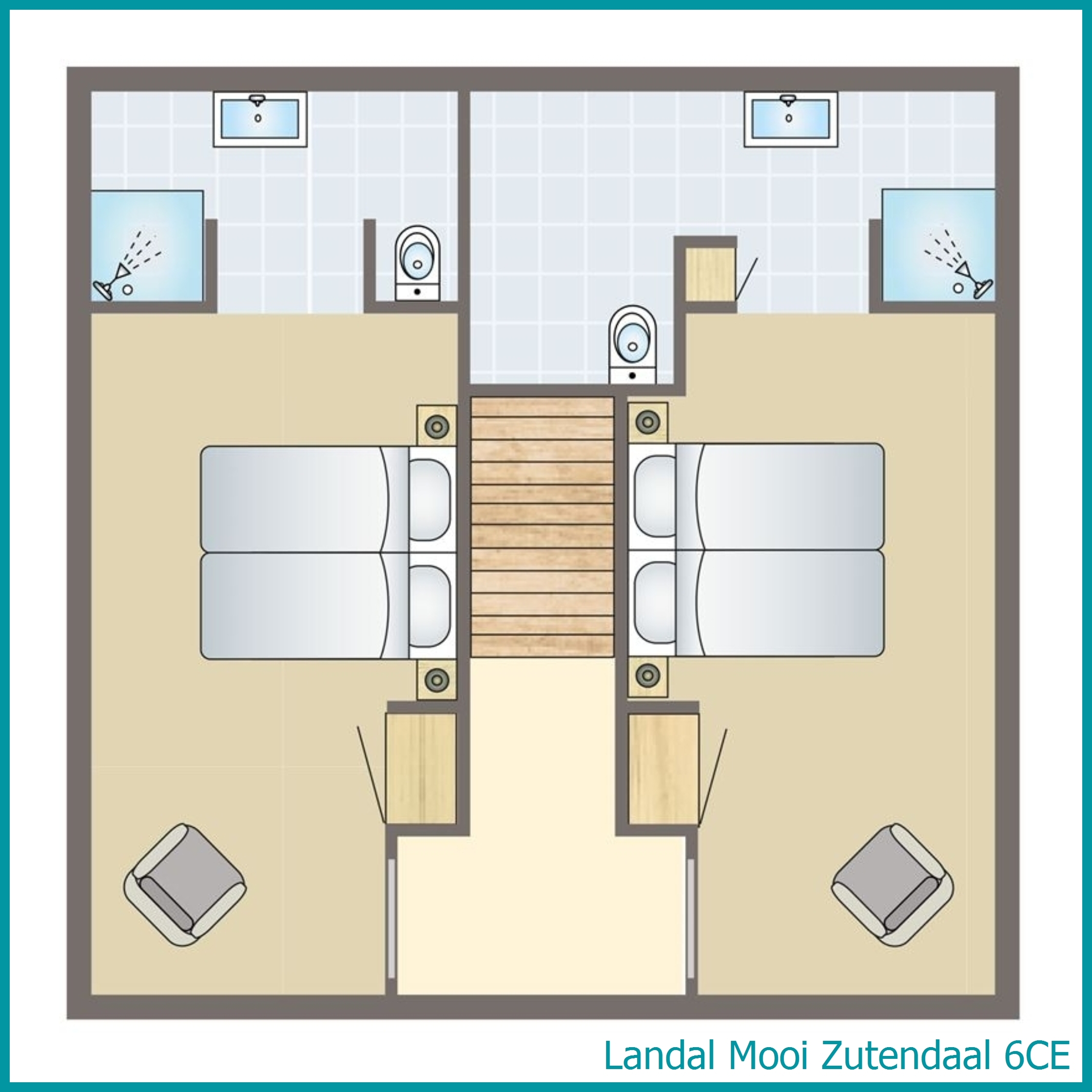 6-persoons villa 6CE in Mooi Zutendaal
