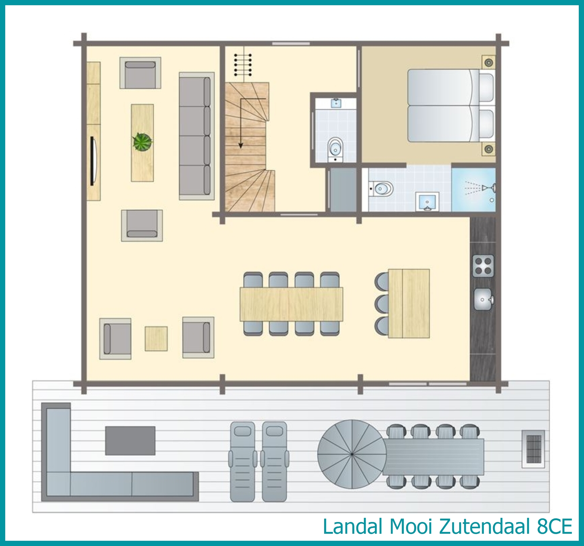 8-persoons villa 8CE in Mooi Zutendaal