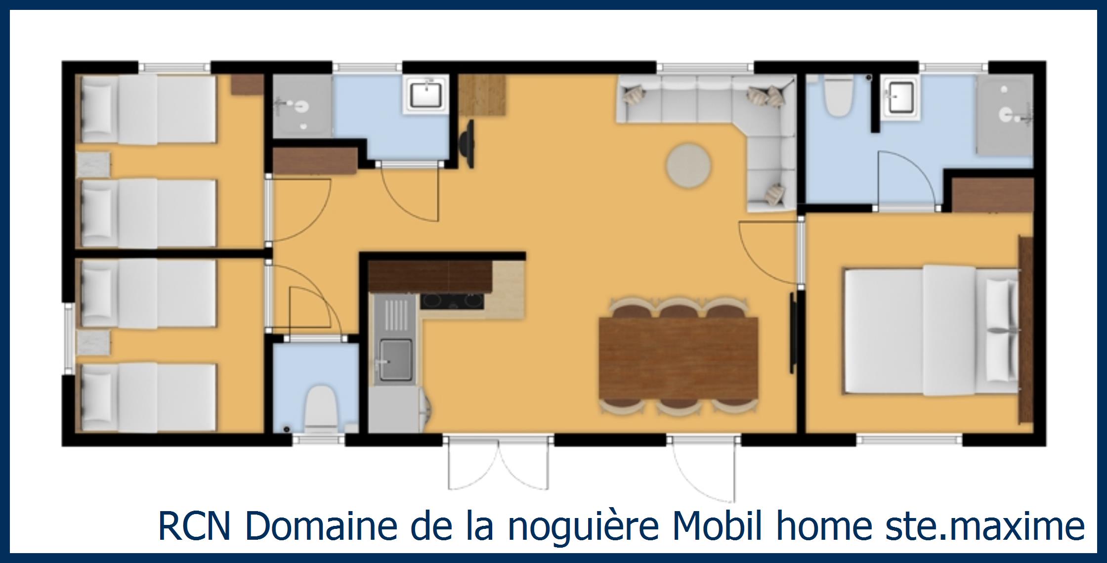 Stacaravan Mobil home ste.maxime in Domaine de la Noguière