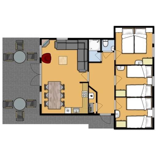 Bungalow Aardenburg 6L in Het Grote Bos