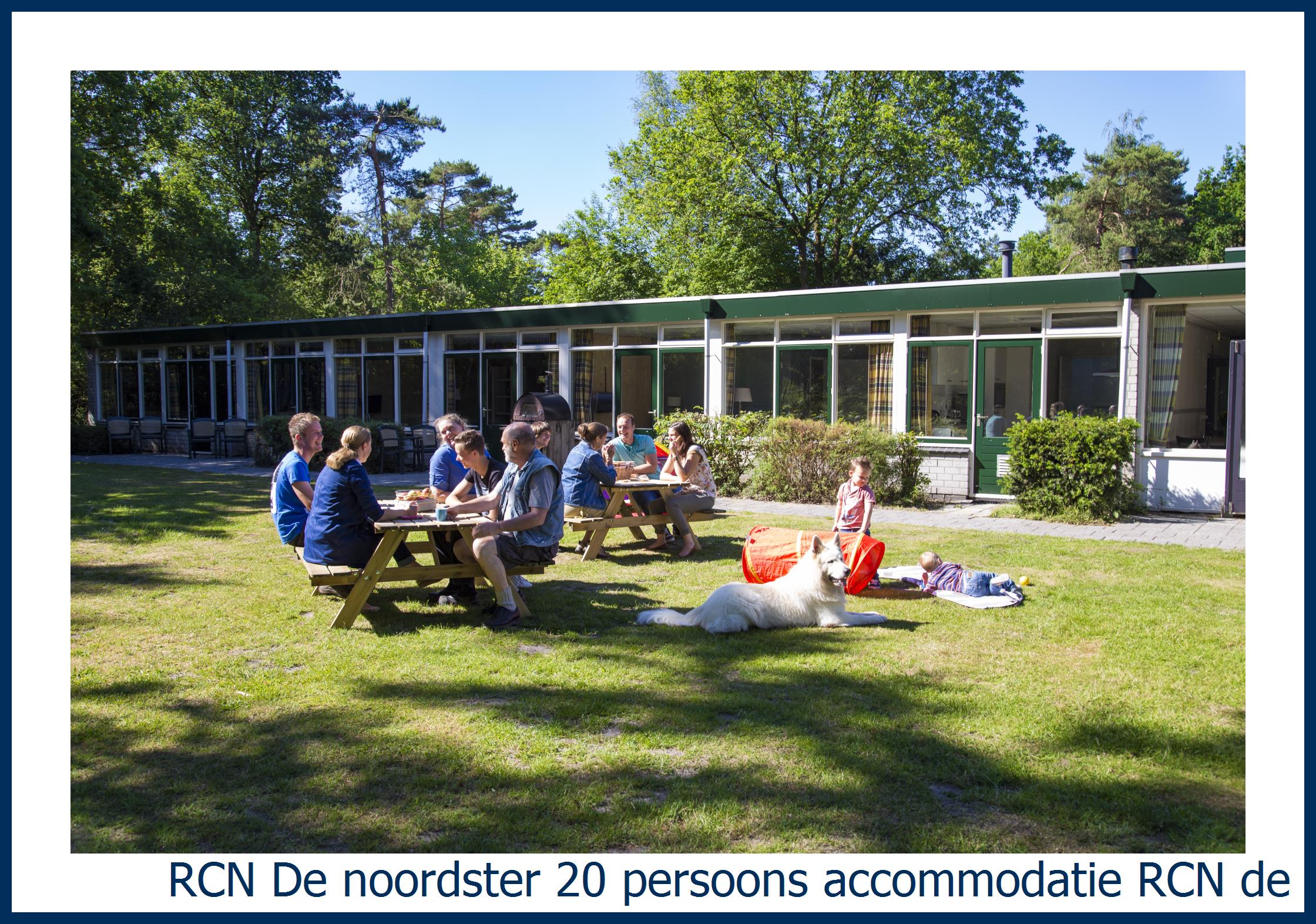 Groepsaccommodatie de komeet 20 persoons accommodatie RCN de Noordster in De Noordster