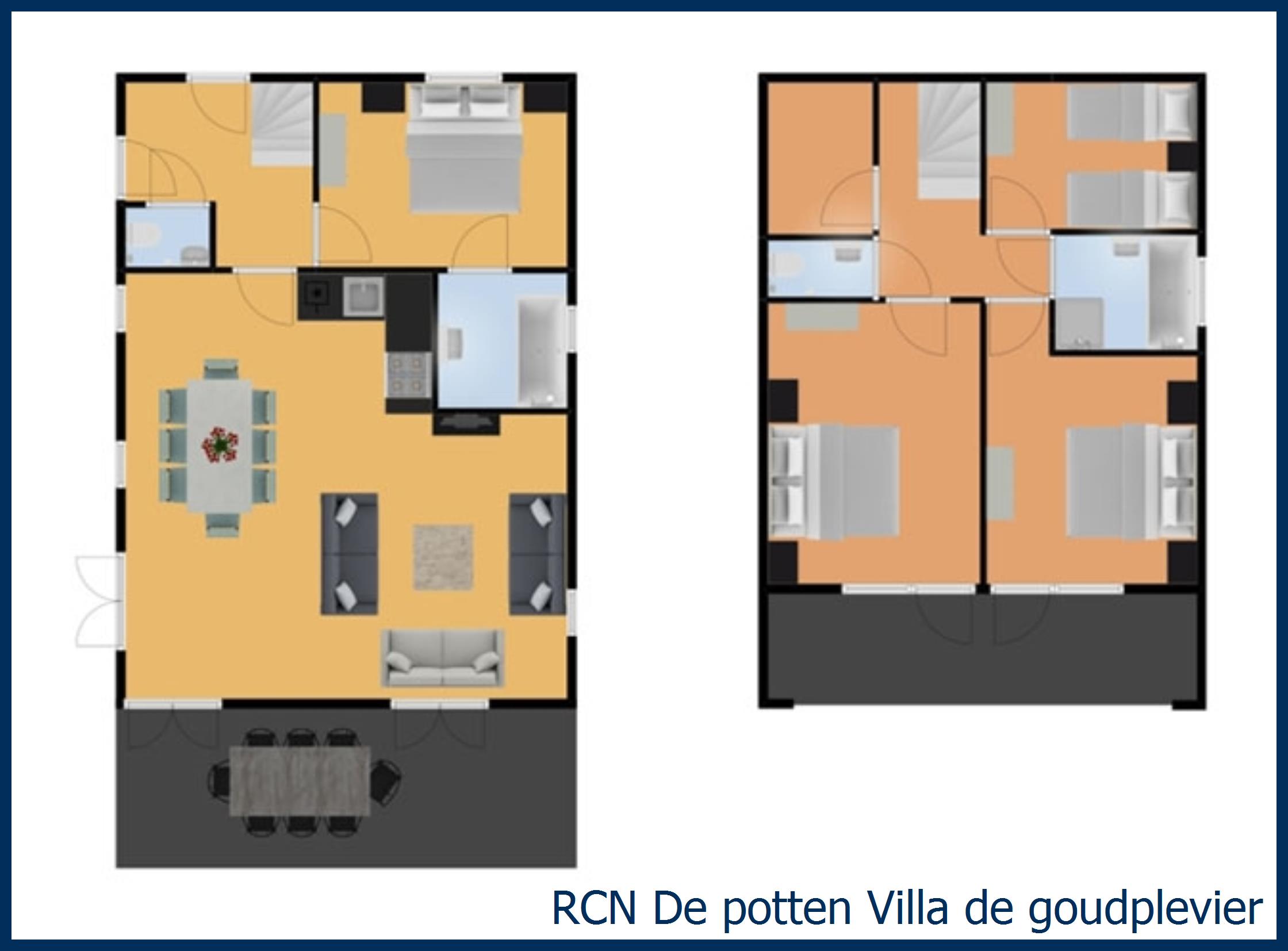 Bungalow Villa de Goudplevier in De Potten