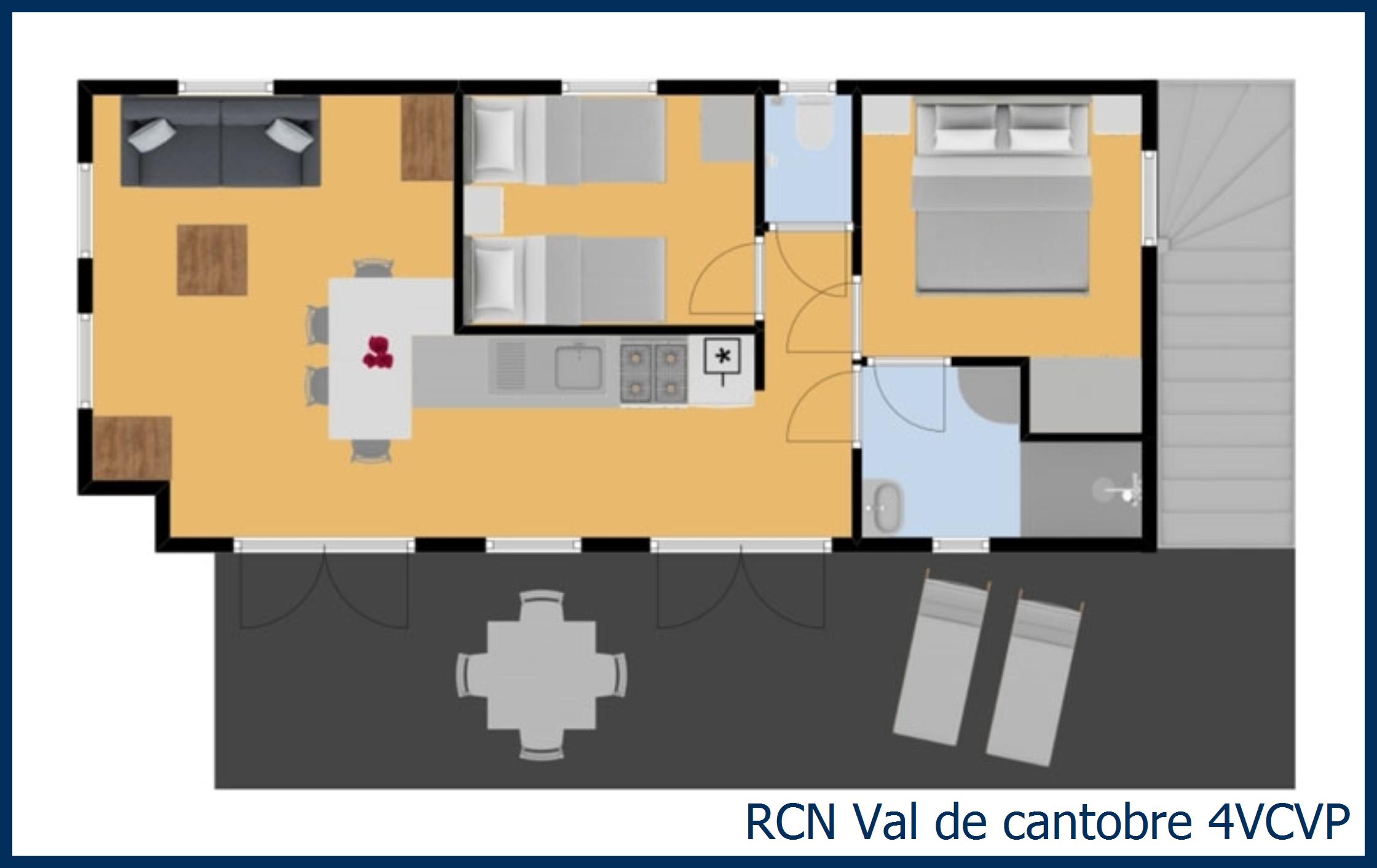Mobil home jonte 4VCVP in Val de Cantobre