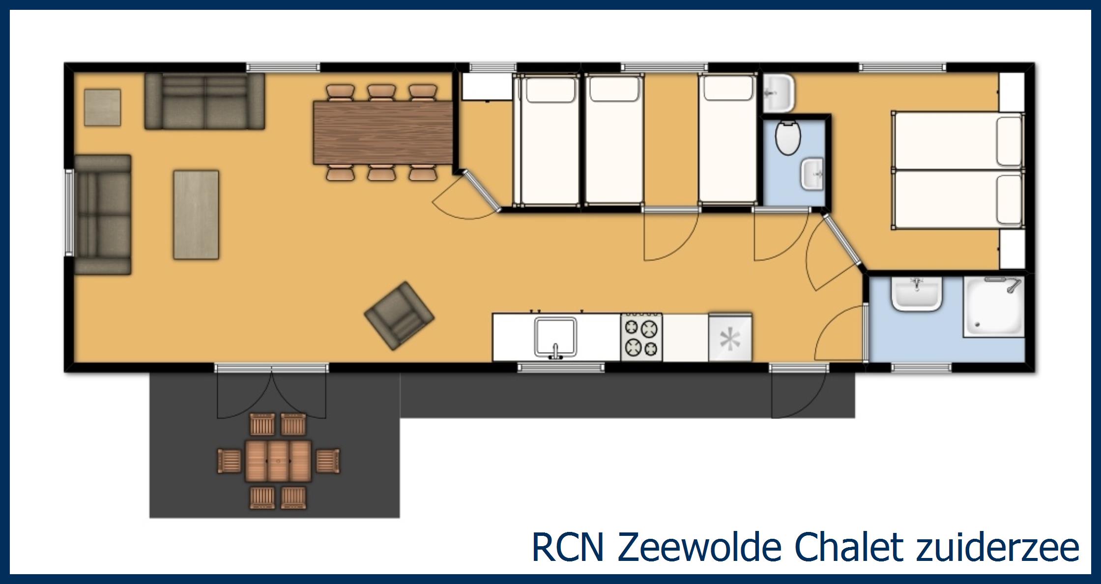 Chalet zuiderzee in Zeewolde