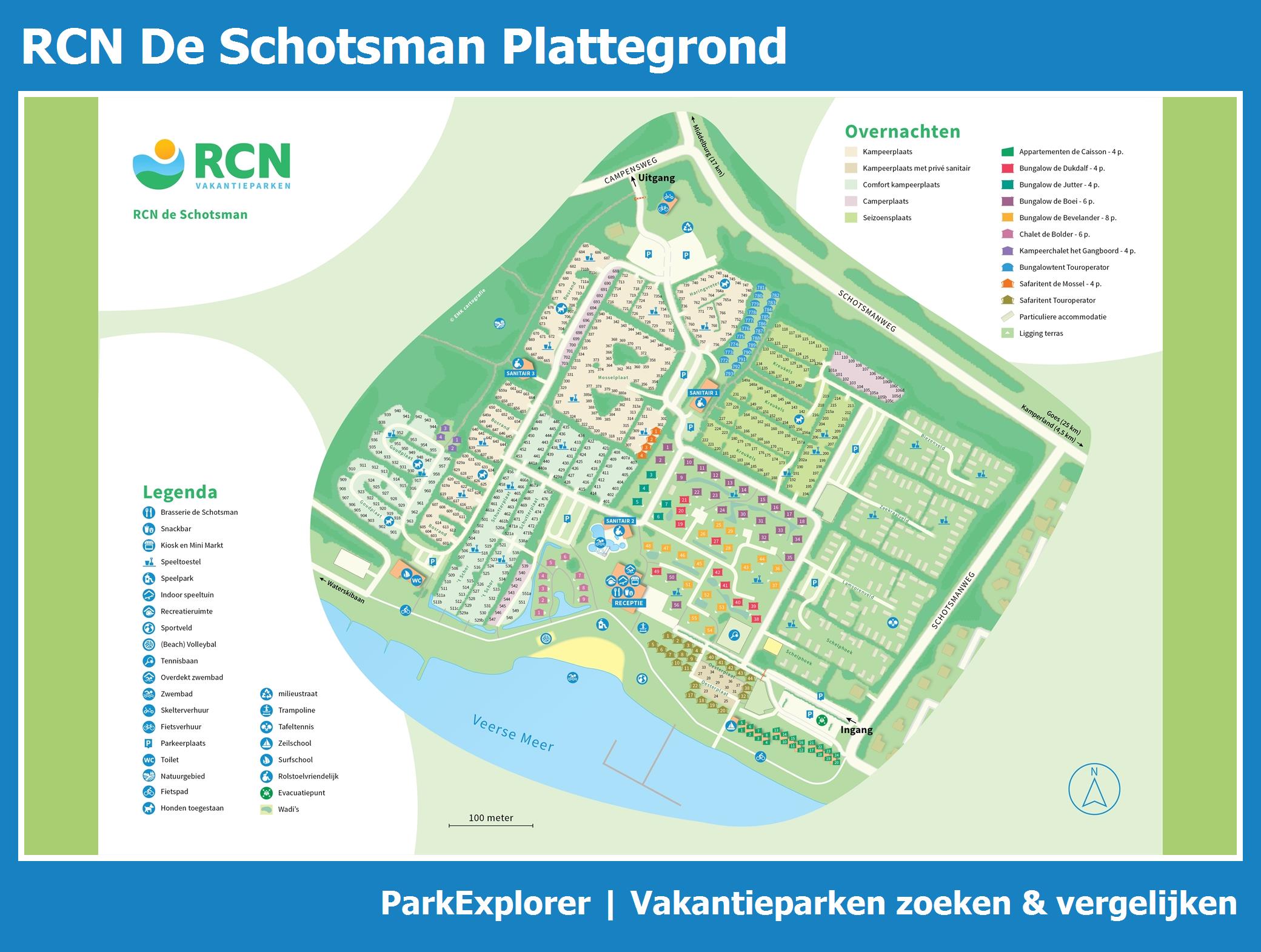 Plattegrond RCN De Schotsman