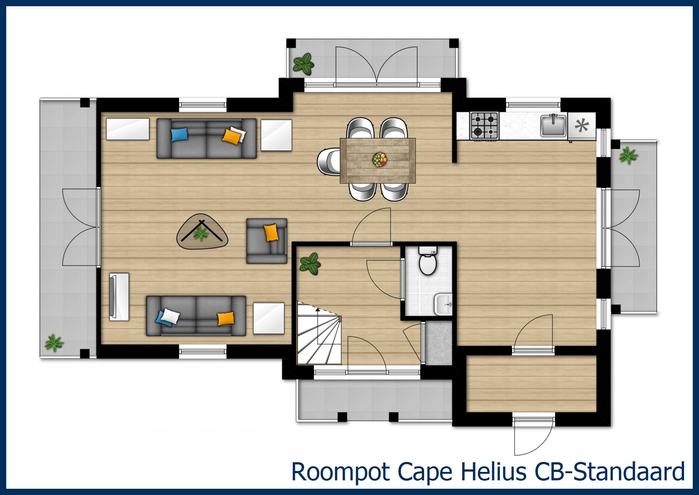 Bungalow CB-Standaard in Cape Helius