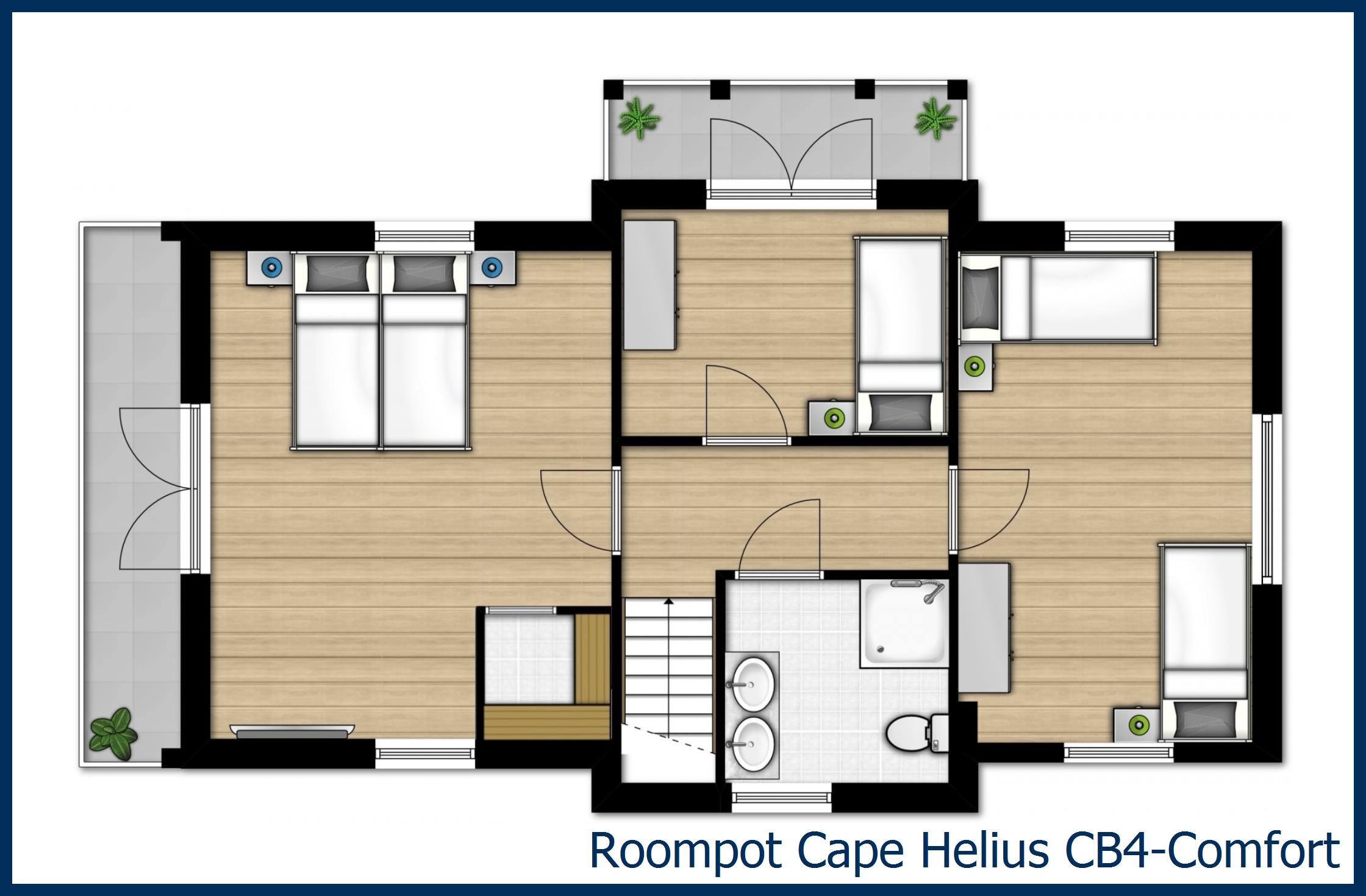 Bungalow CB4-Comfort in Cape Helius