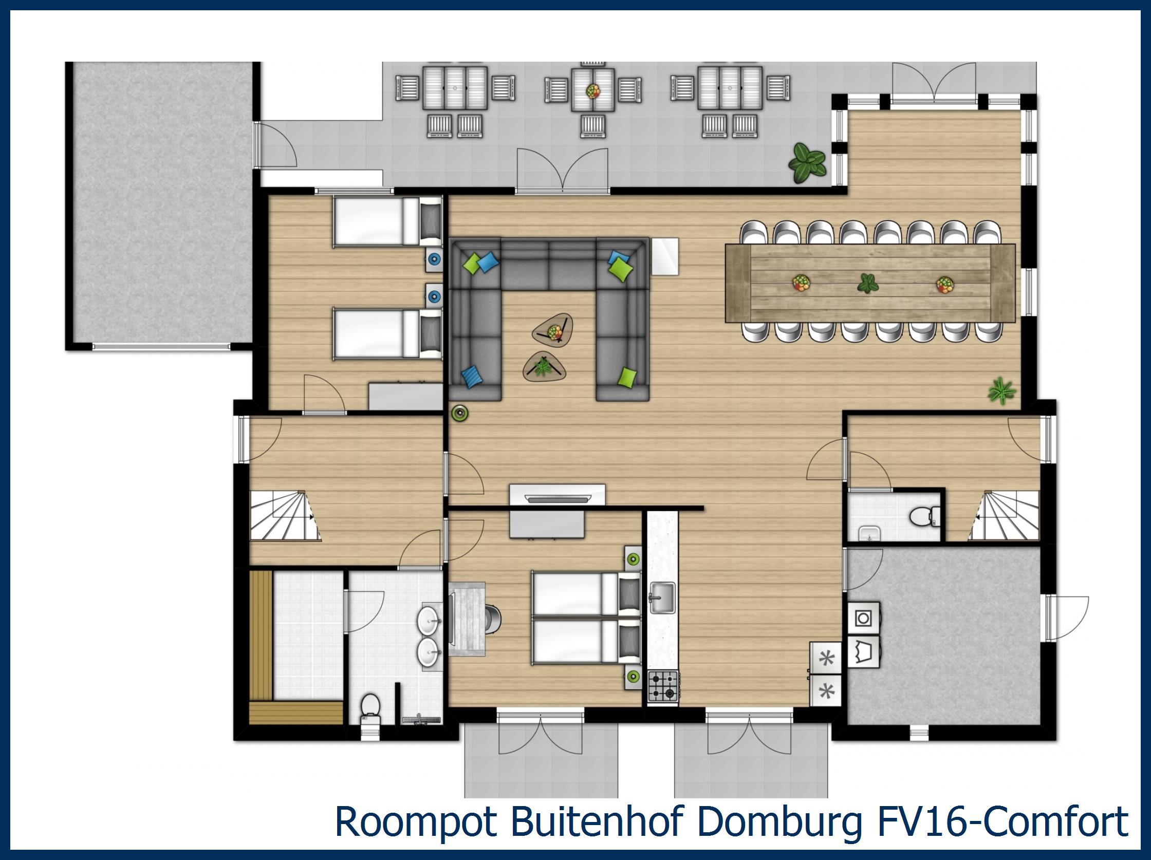 FV16 Comfort FV16-Comfort in Buitenhof Domburg