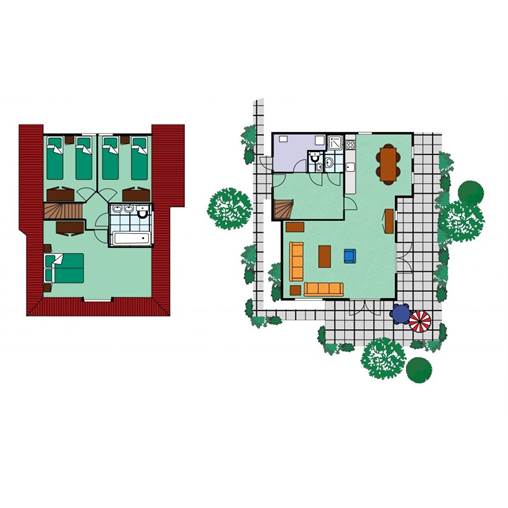 Bungalow HH6-Comfort in Noordzee Résidence De Banjaard