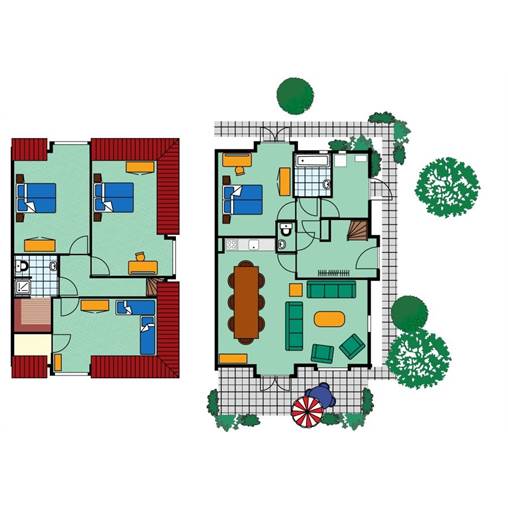 Bungalow HL8 in Noordzee Résidence De Banjaard