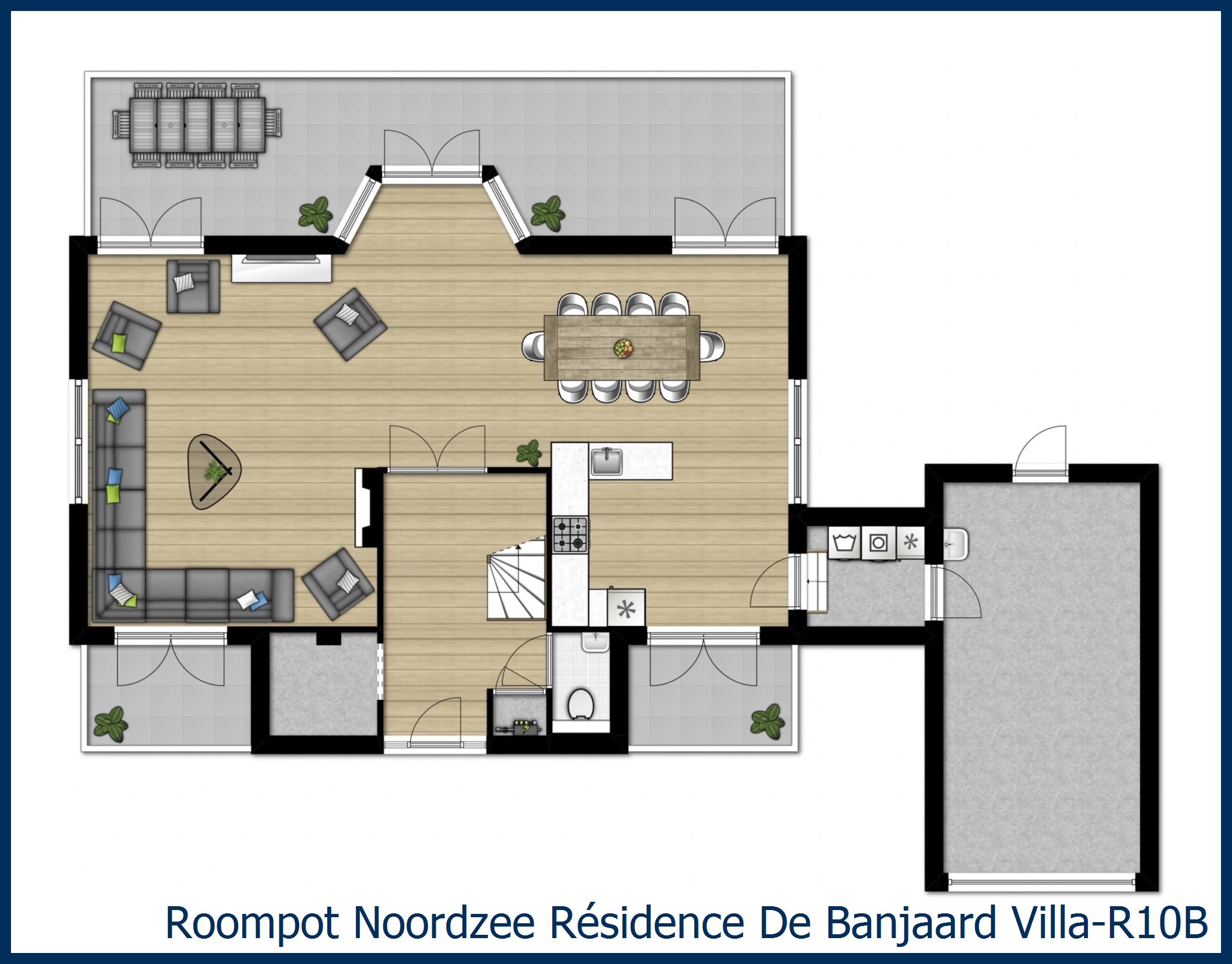 Villa Villa-R10B in Noordzee Résidence De Banjaard