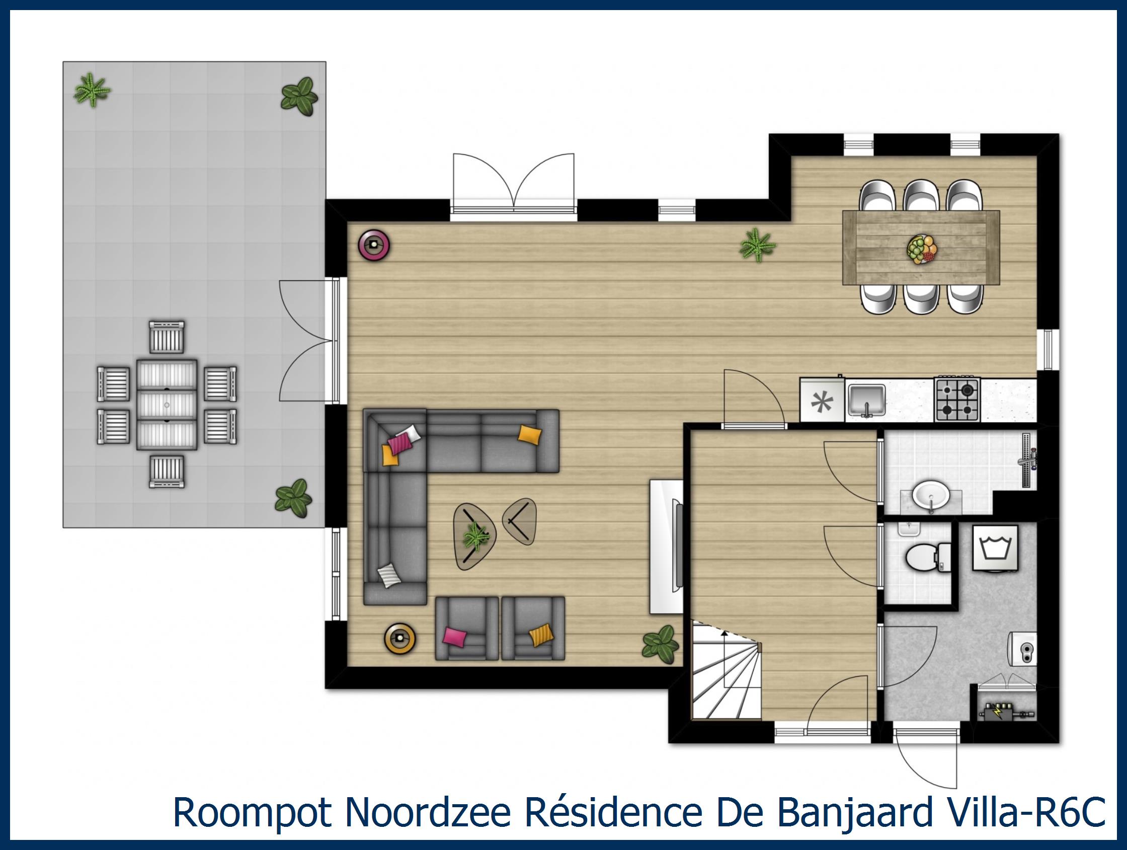 Villa Villa-R6C in Noordzee Résidence De Banjaard