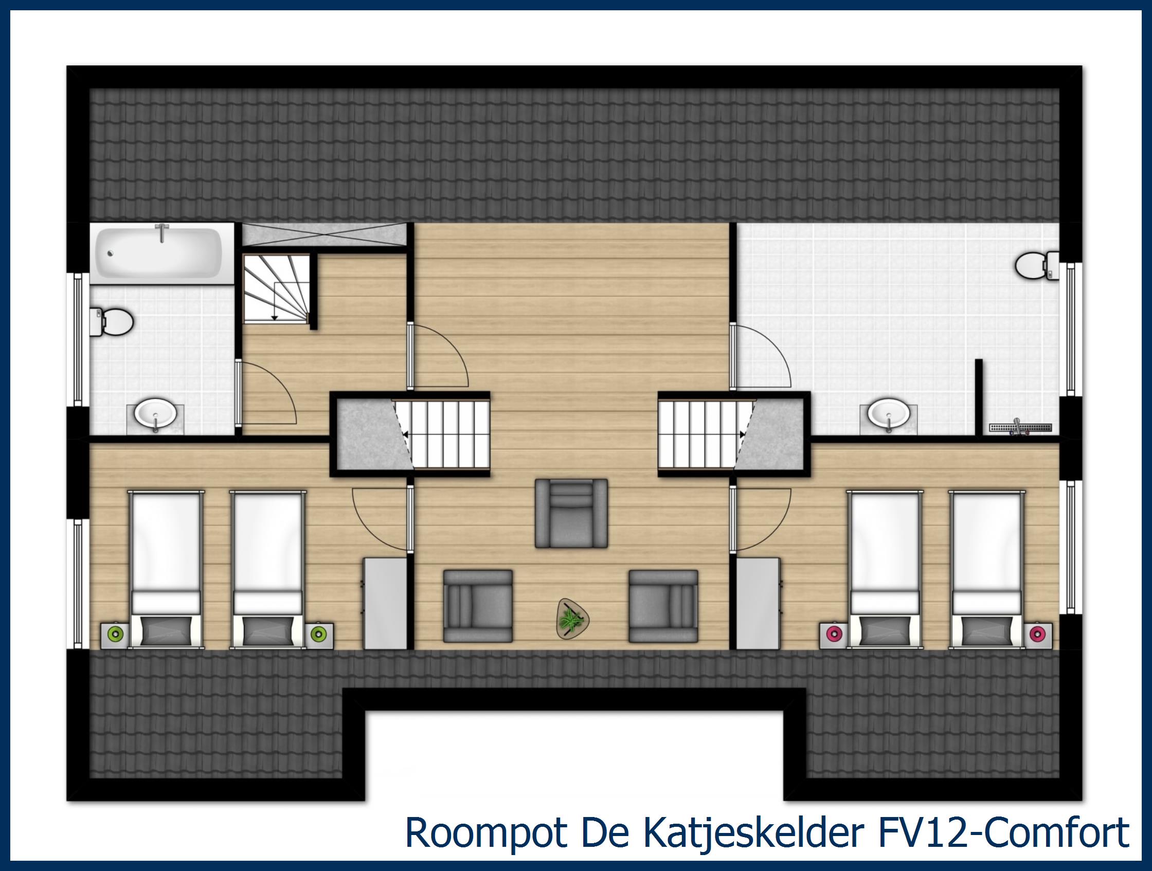 Bungalow FV12-Comfort in De Katjeskelder