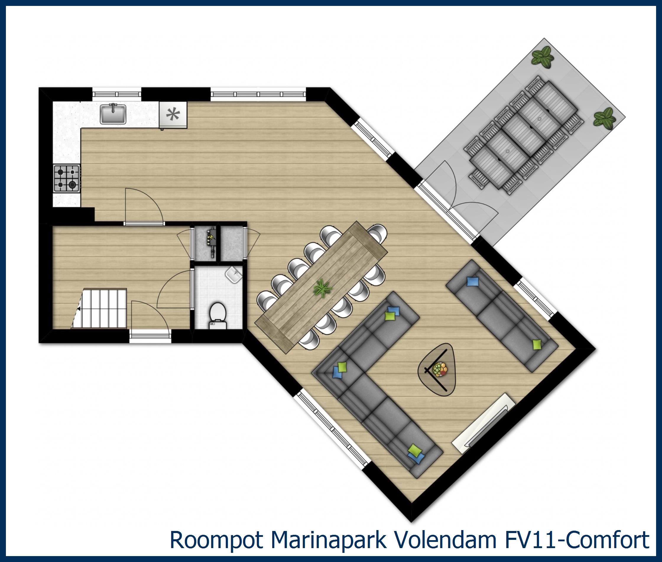 FV11 Comfort FV11-Comfort in Marinapark Volendam