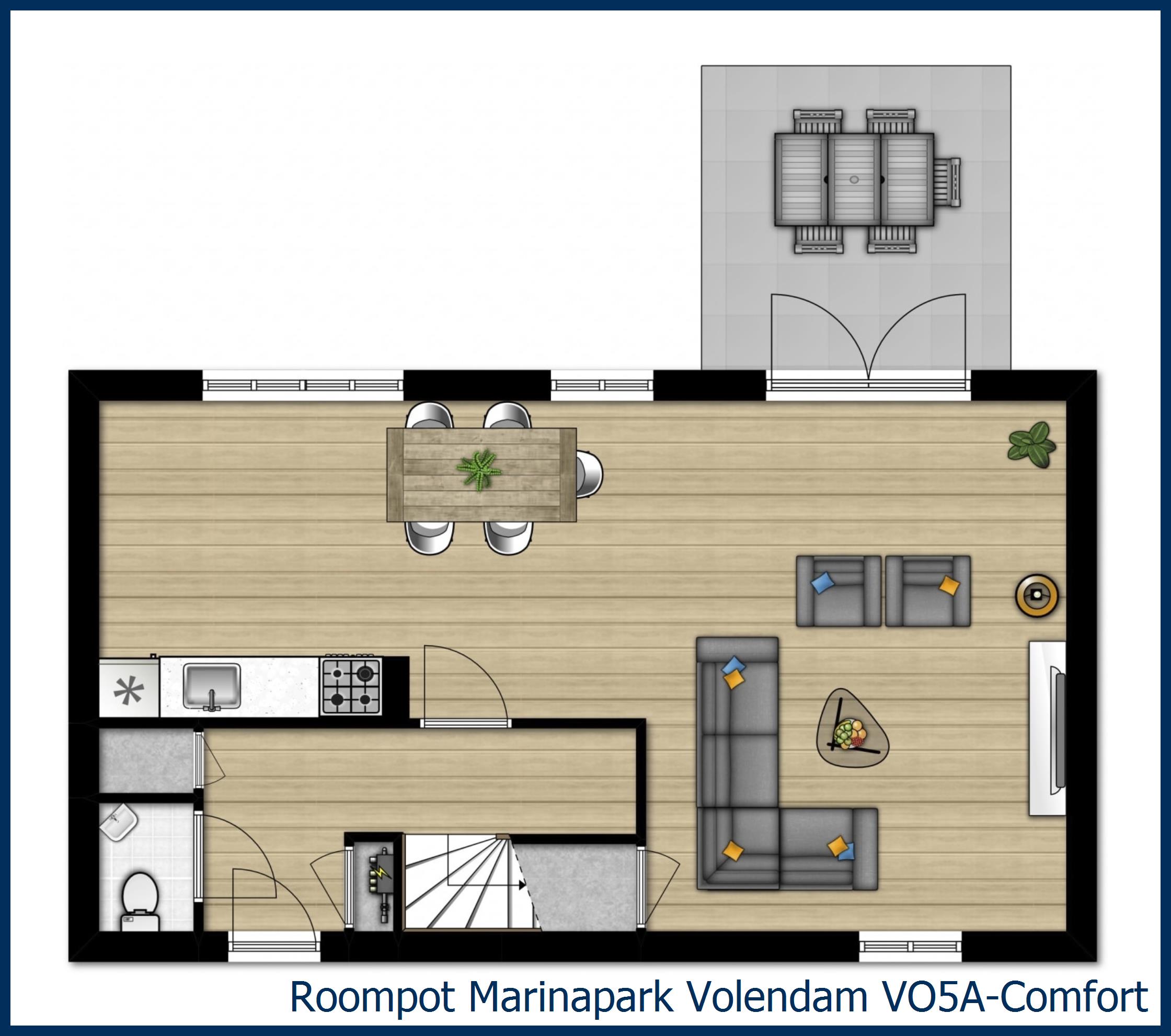 VO5A Comfort VO5A-Comfort in Marinapark Volendam