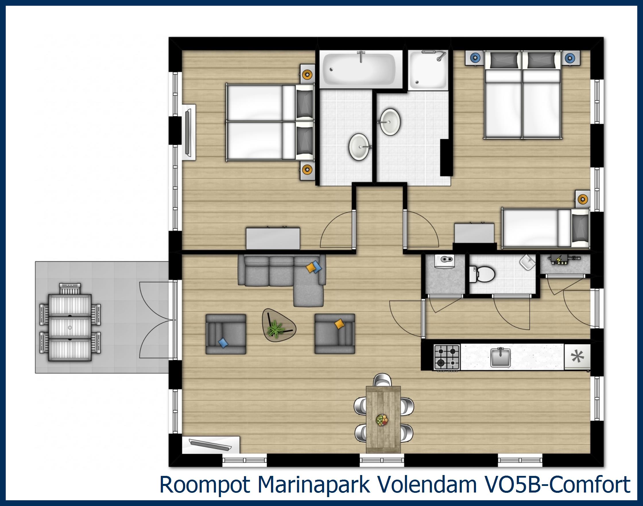 VO5B Comfort VO5B-Comfort in Marinapark Volendam