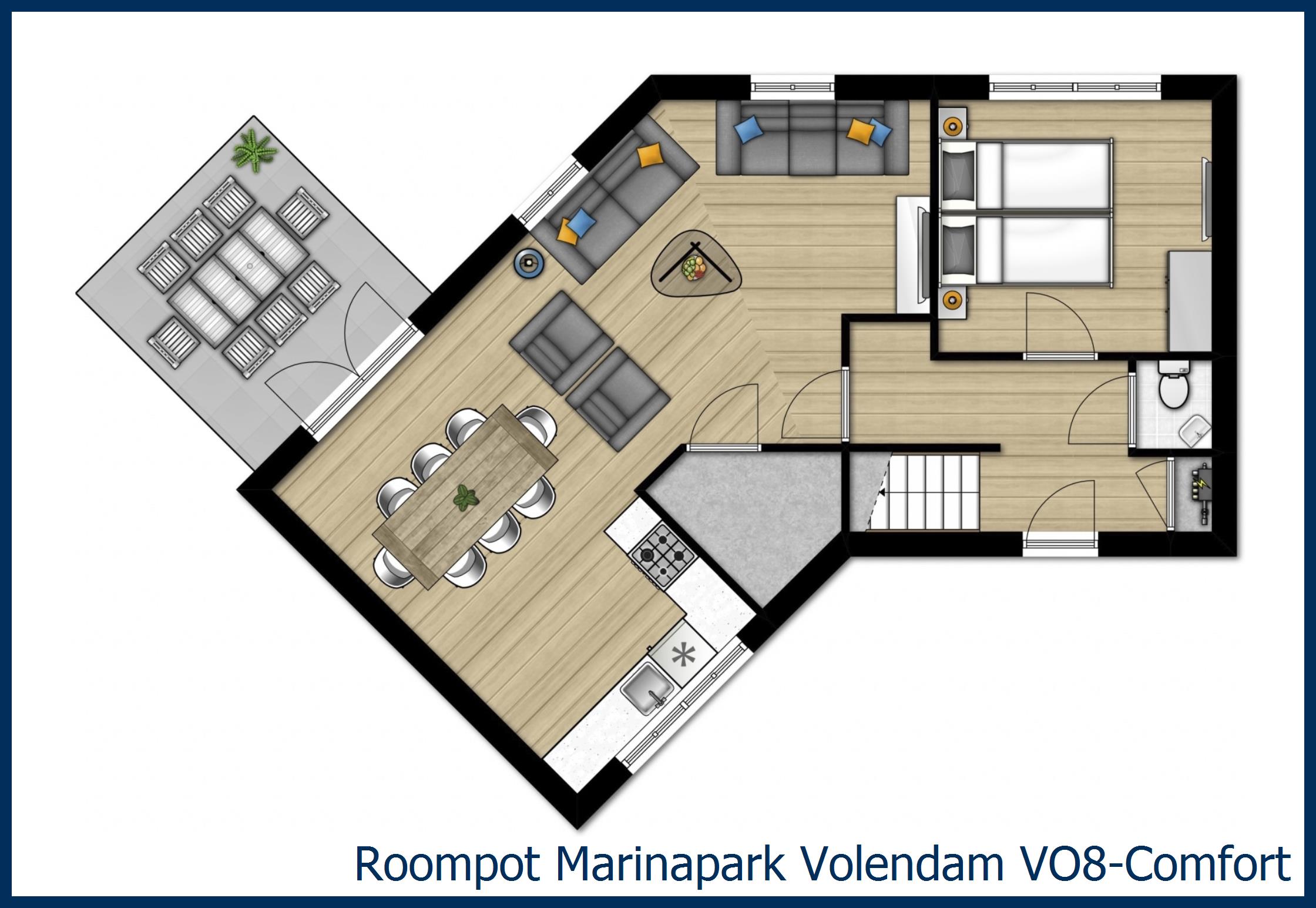 VO8 Comfort VO8-Comfort in Marinapark Volendam