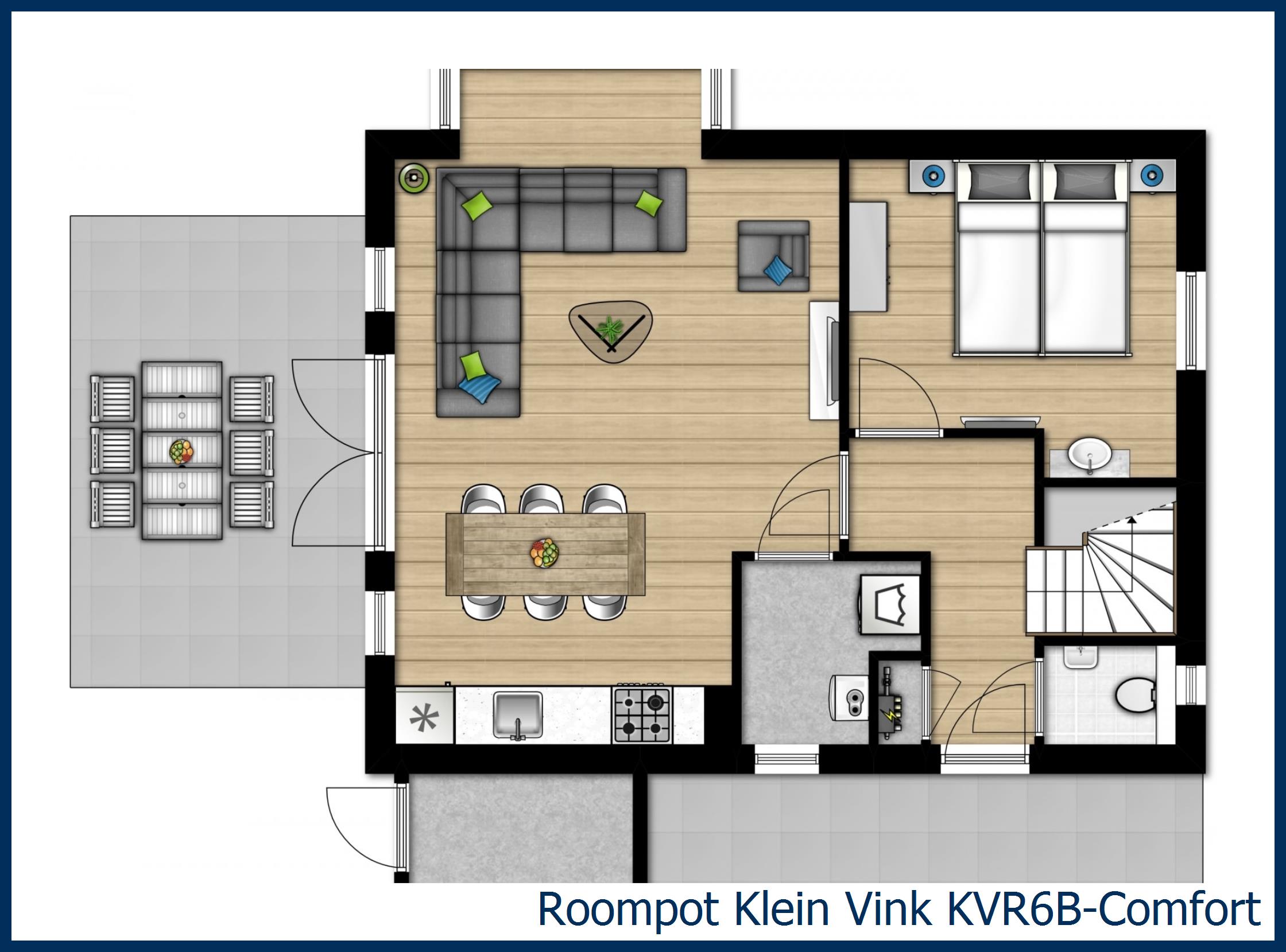 KVR6B Comfort KVR6B-Comfort in Klein Vink