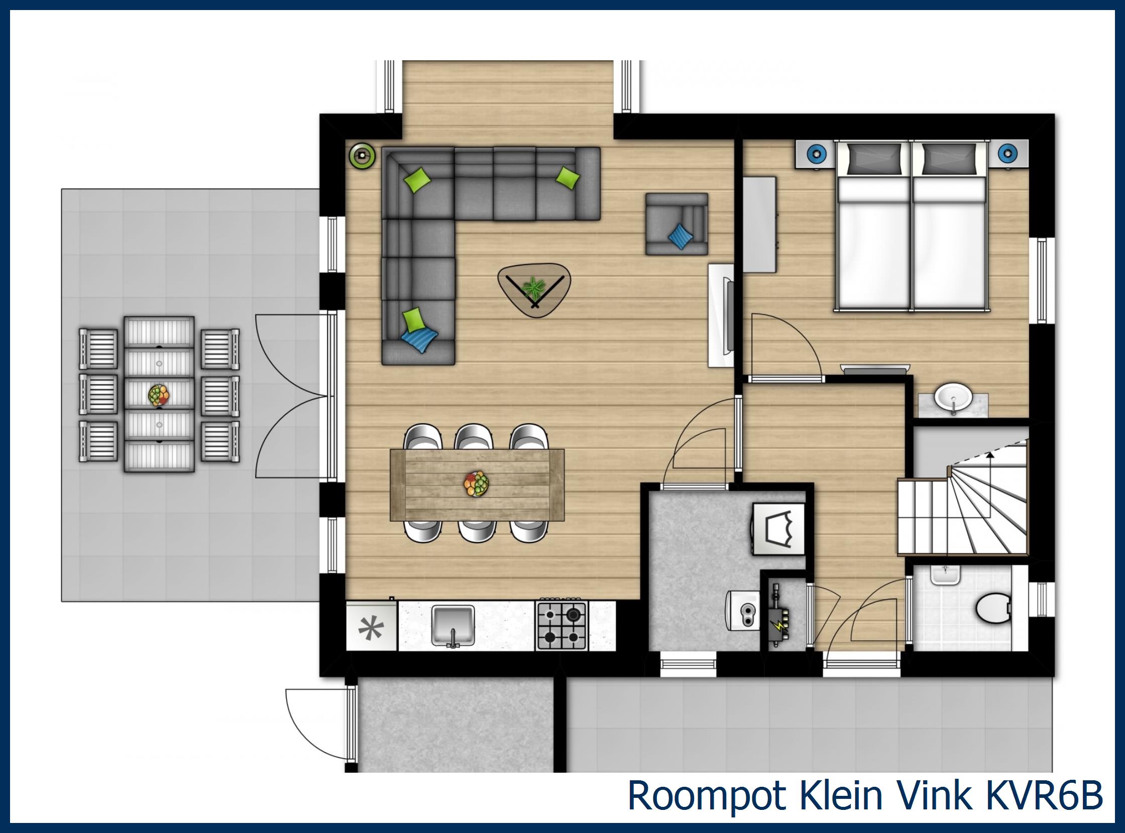 KVR6B KVR6B in Klein Vink