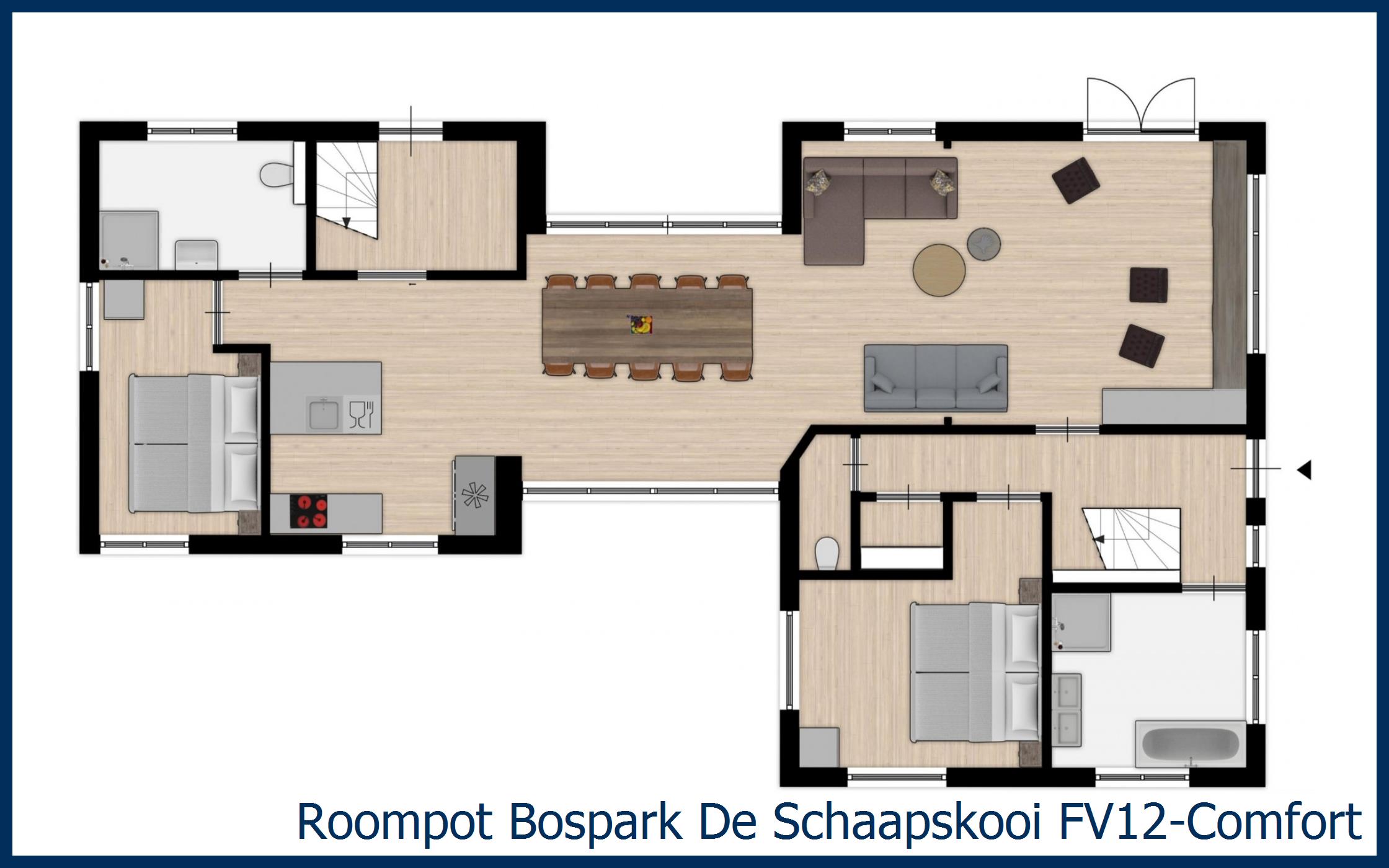 FV12 Comfort FV12-Comfort in Bospark De Schaapskooi