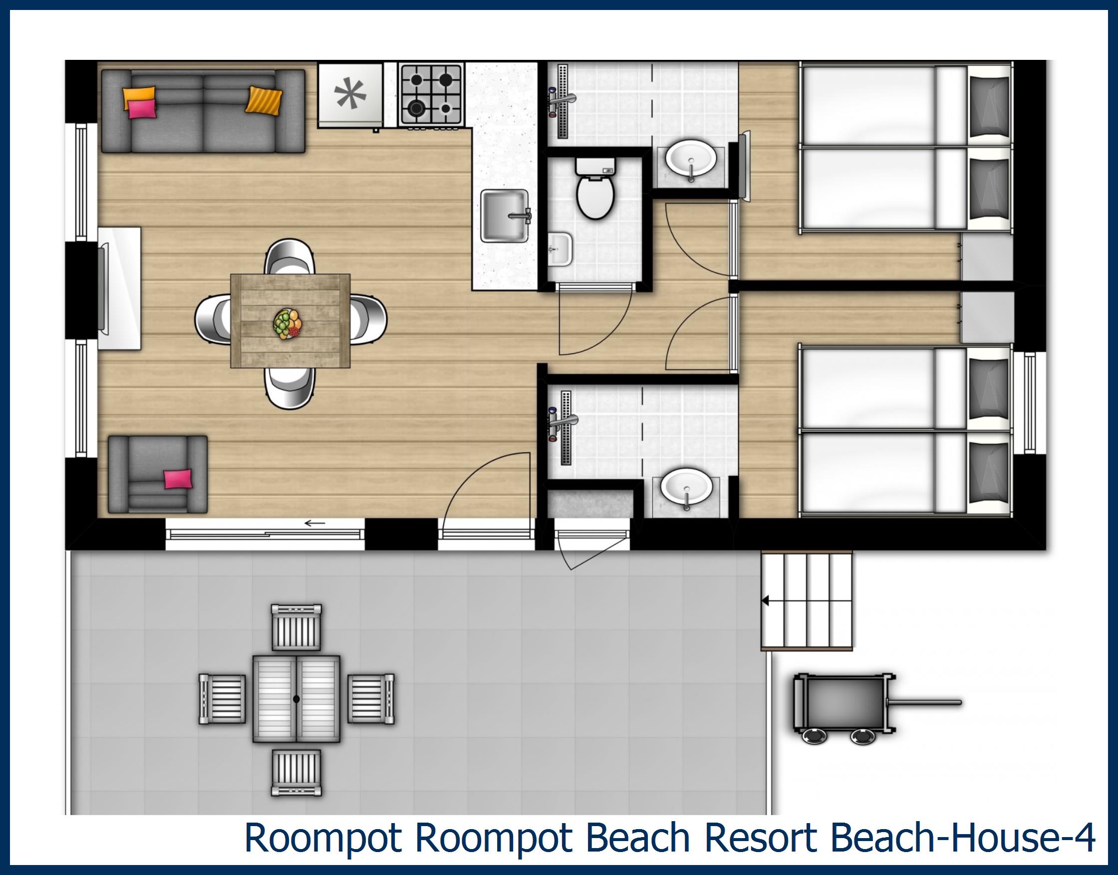  Beach-House-4 in Beach Resort