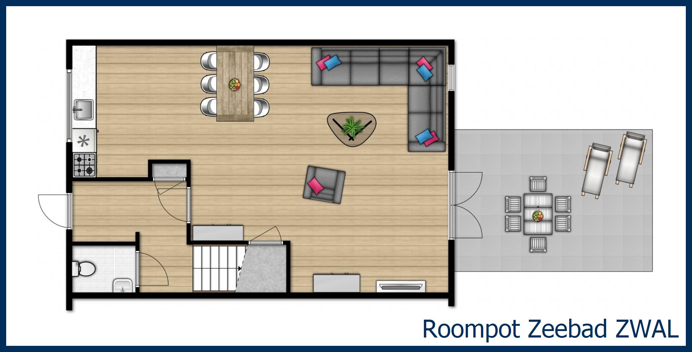 Bungalow zwal in Zeebad